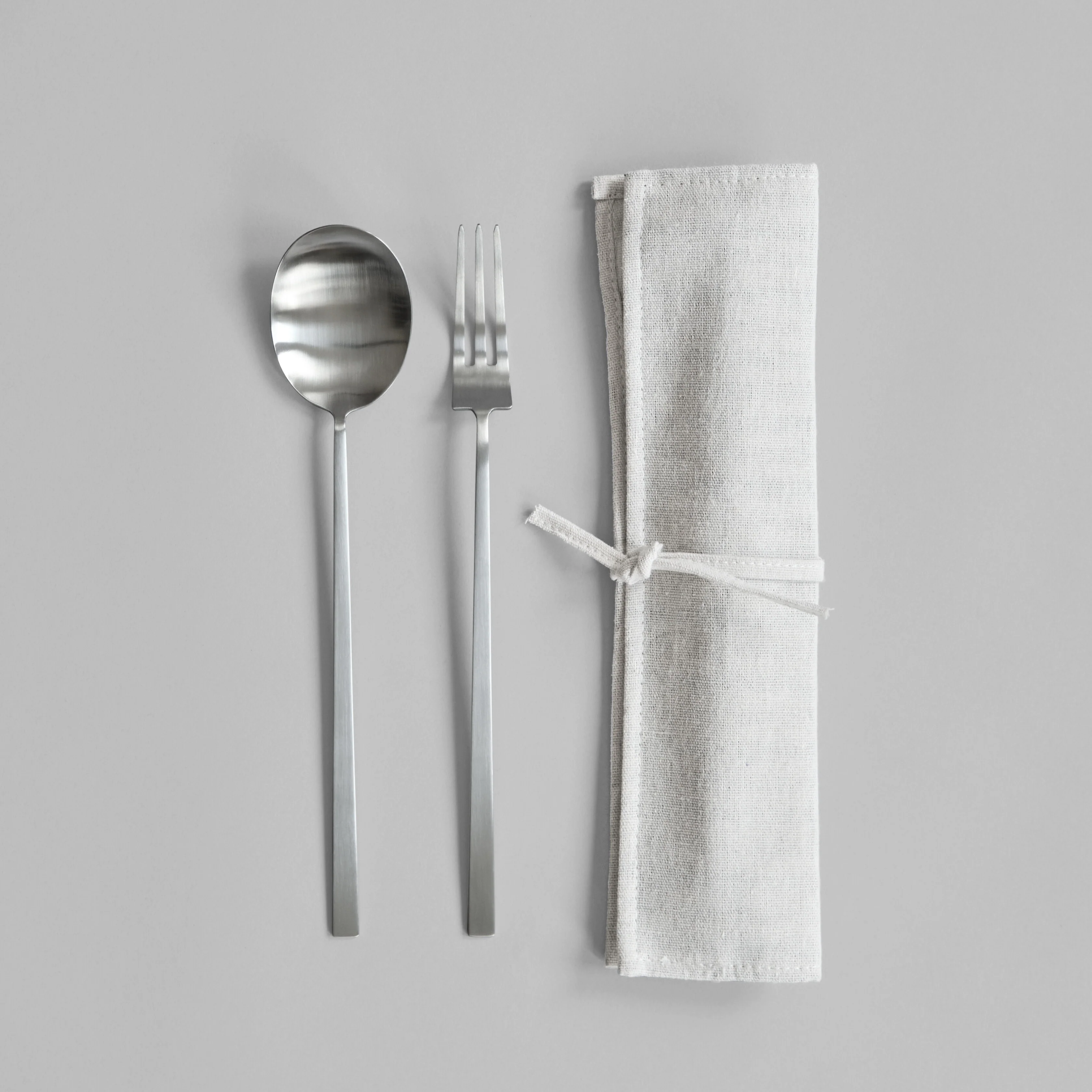 Приборы для салата Kogei — Brushed Steel