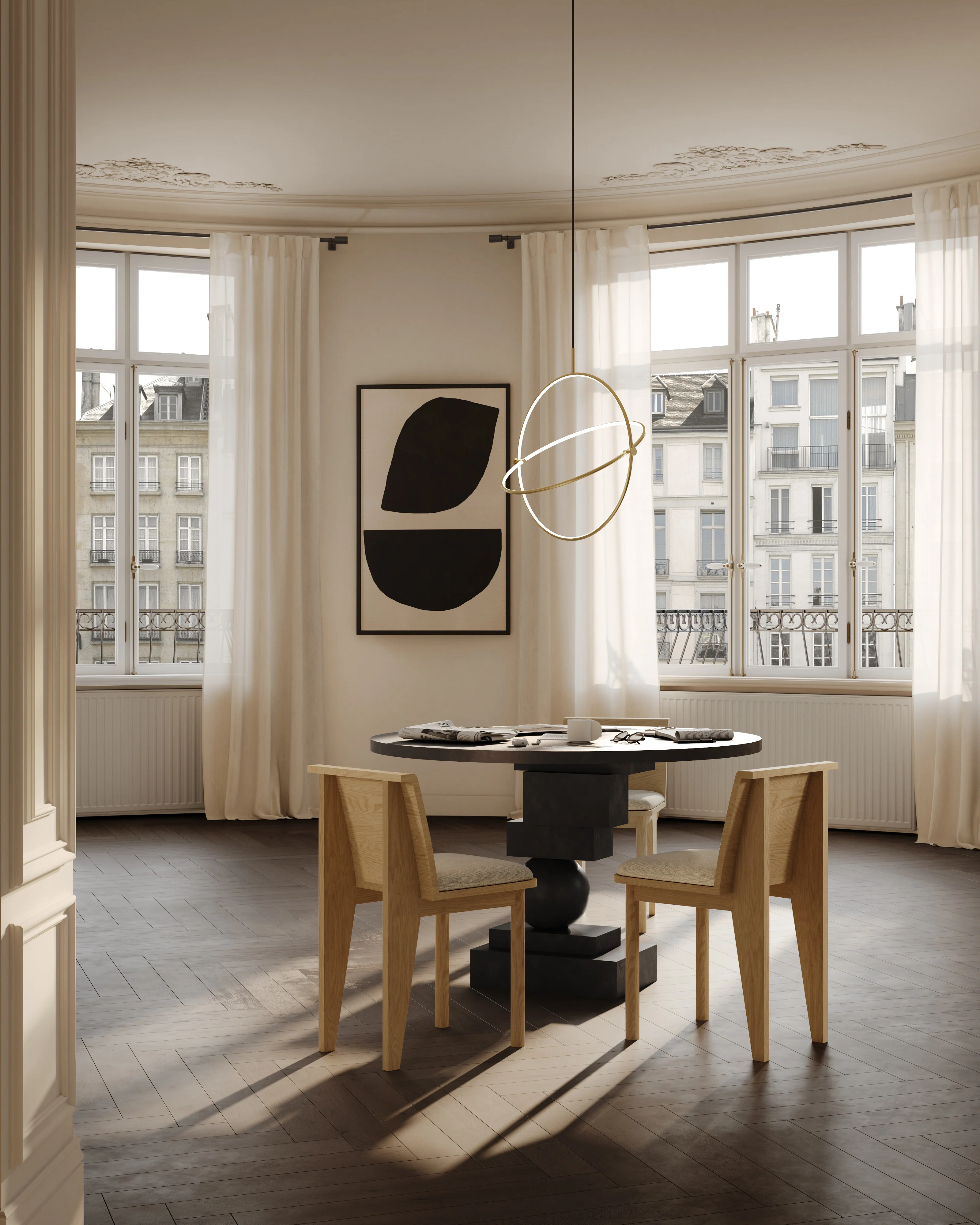 Стул Brutus Slim — Natural Oak