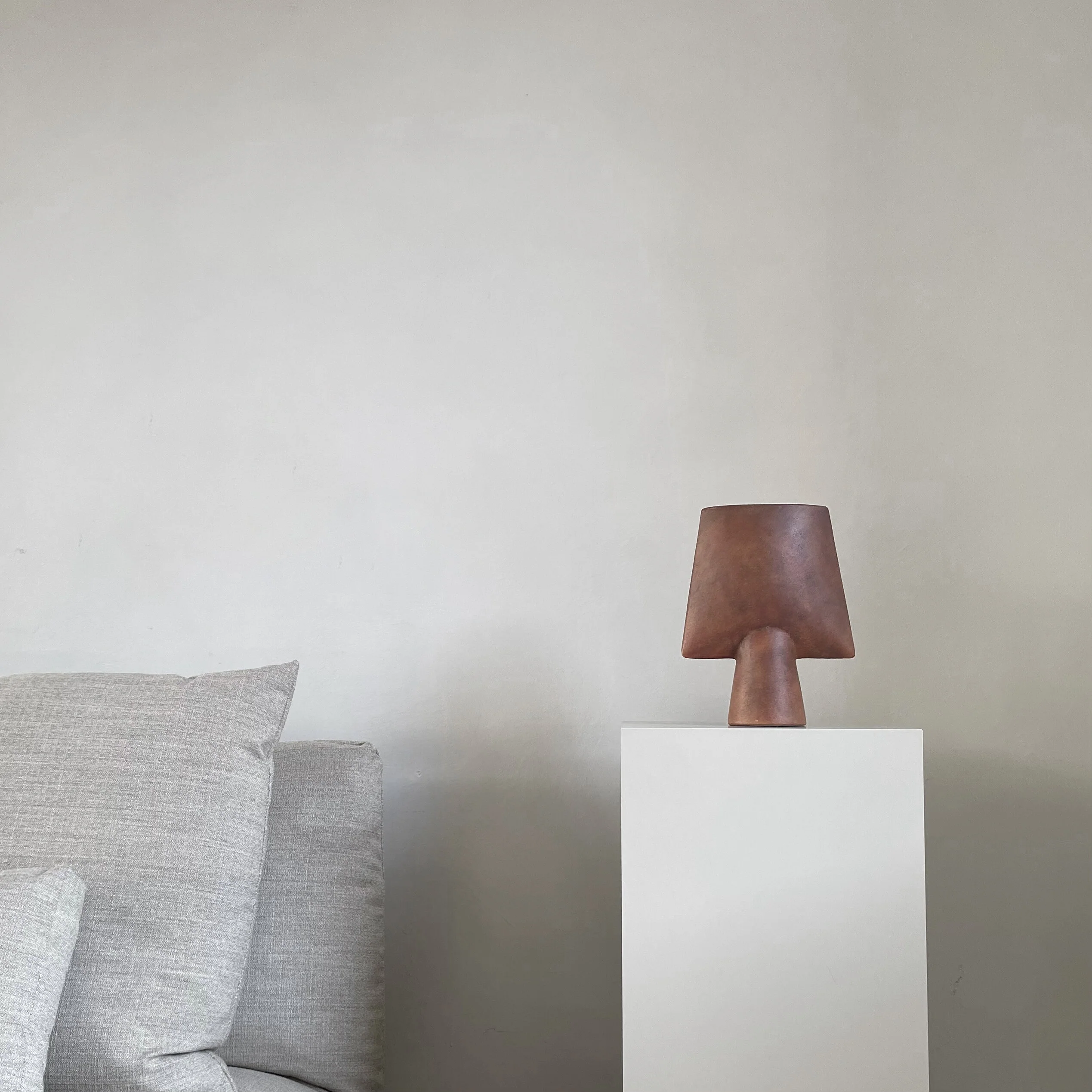 Ваза Sphere Square Mini — Terracotta