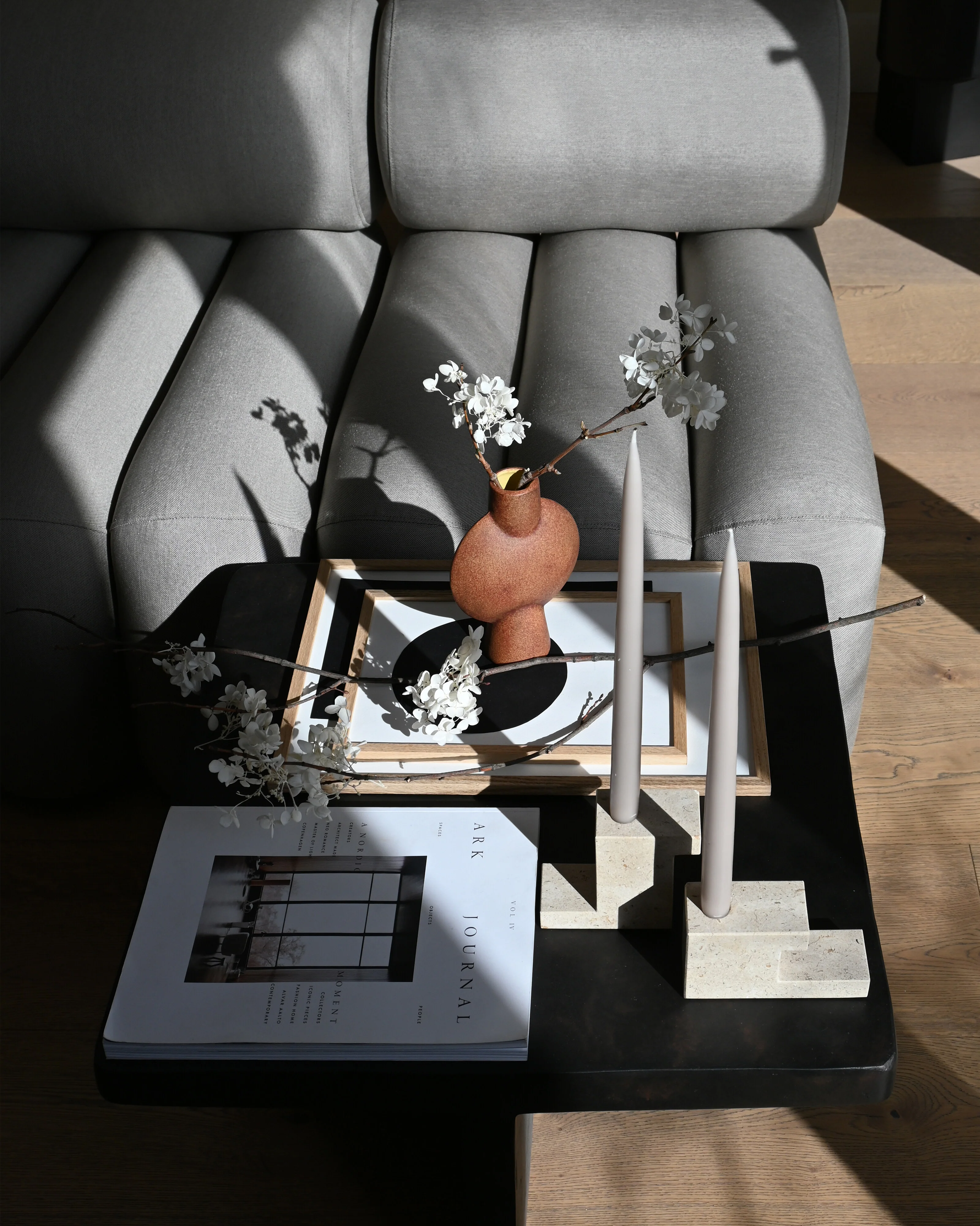 Ваза Sphere Bubl Mini — Terracotta