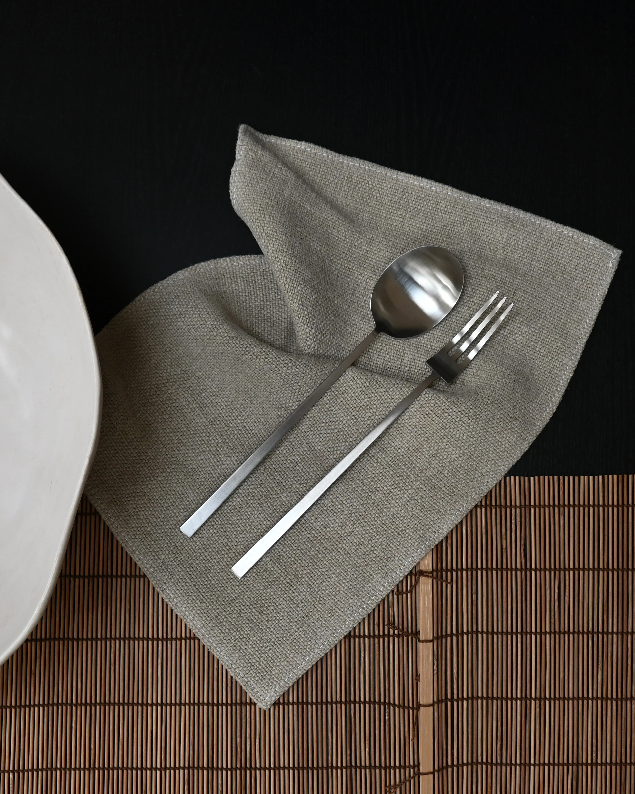 Приборы для салата Kogei — Brushed Steel