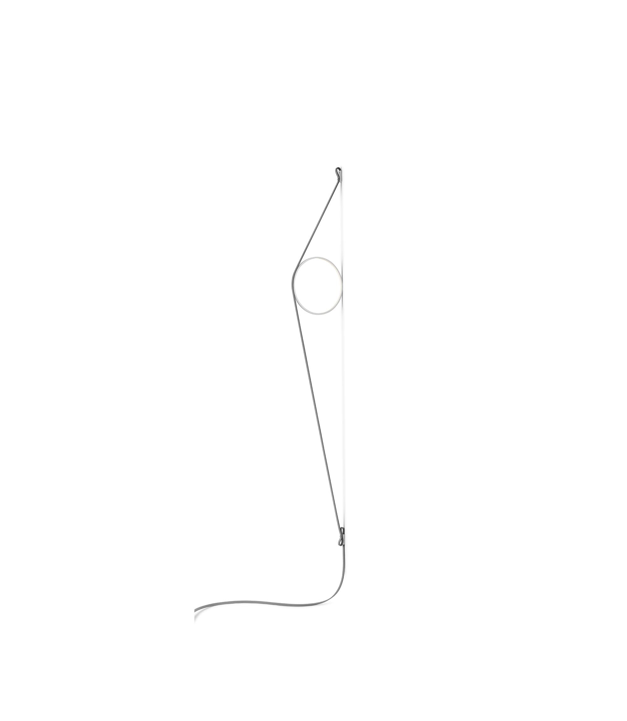 Настенный светильник Wirering Grey - Grey Cable/White Ring