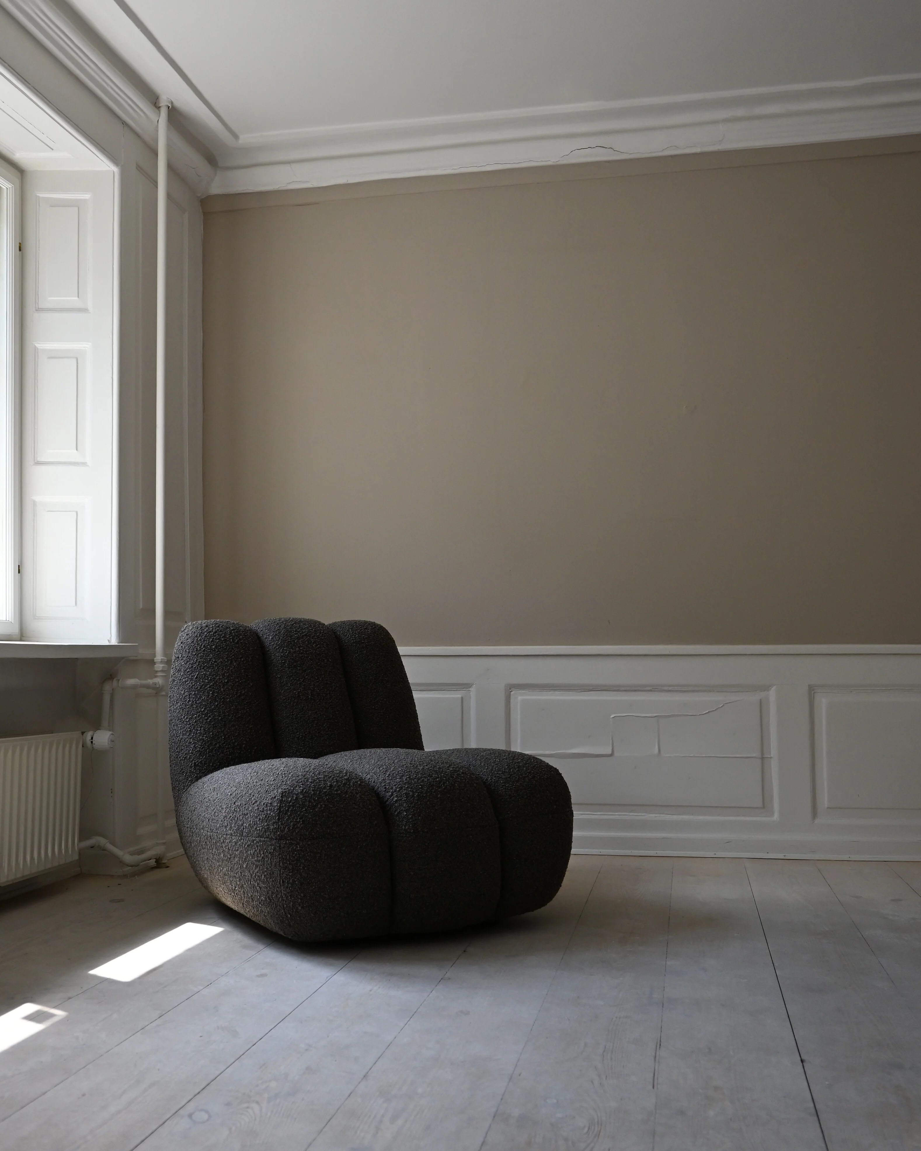 Кресло Toe — Deep Taupe A2635