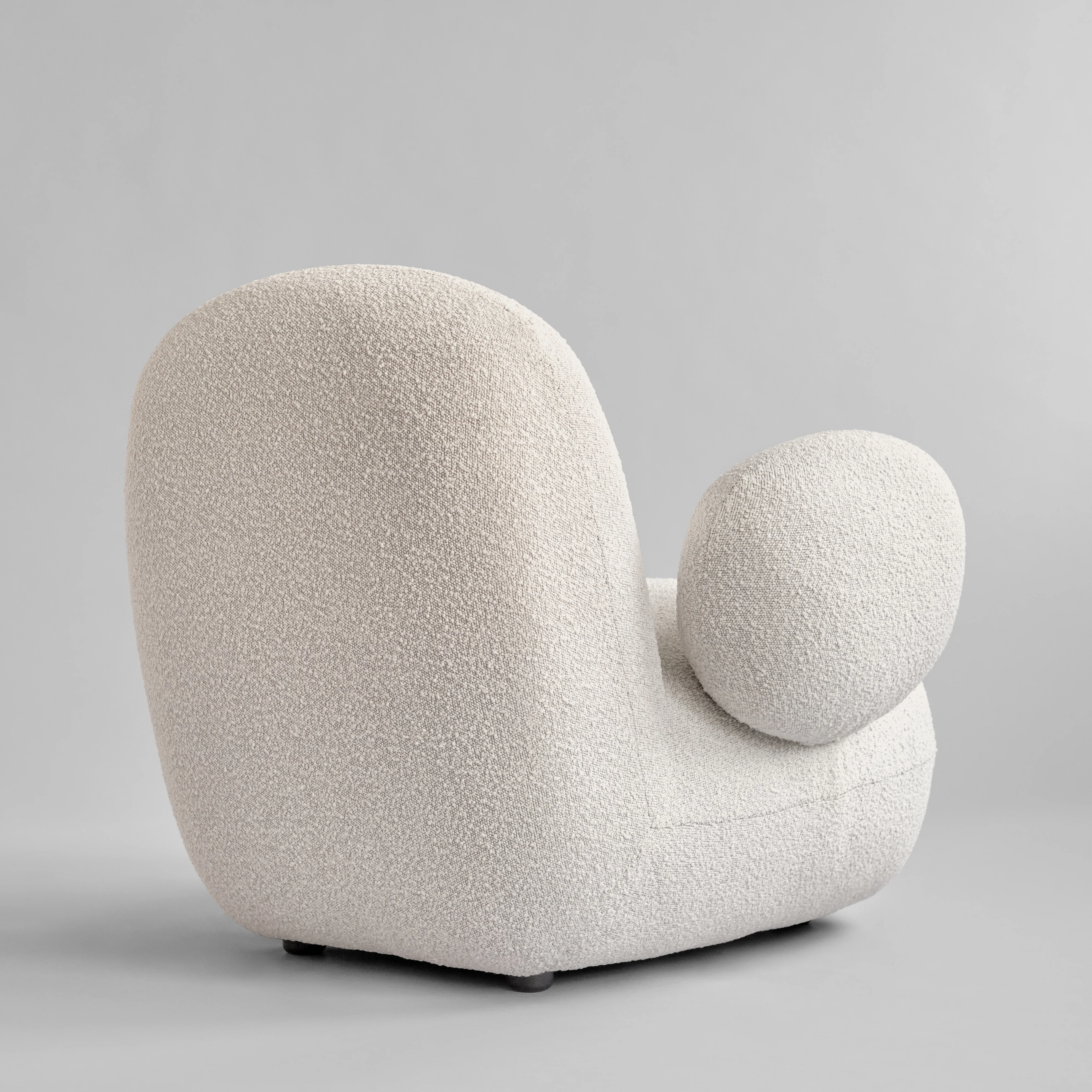 Кресло Toe Flat — Off White