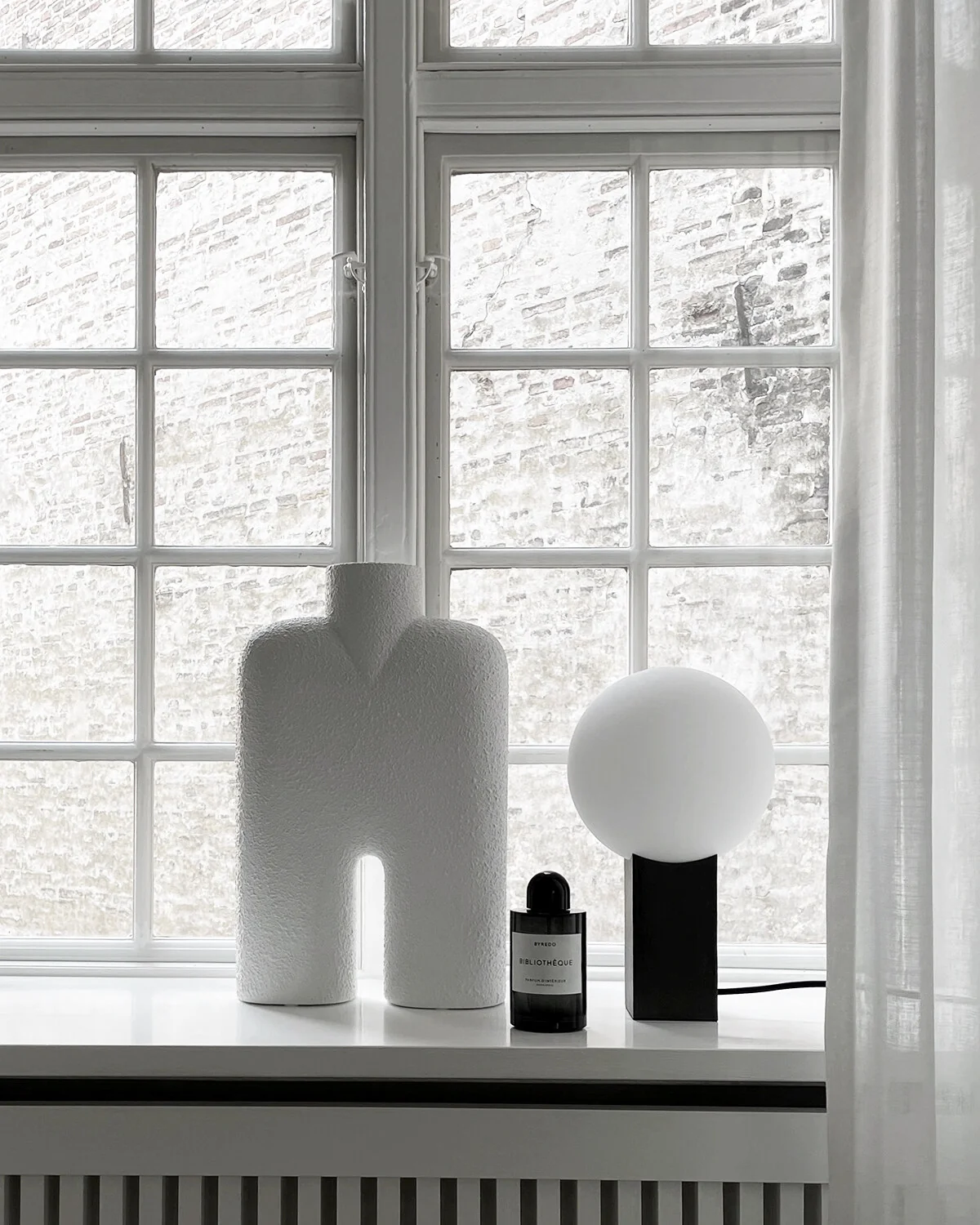 Ваза Cobra Tall Medio — Bubble White
