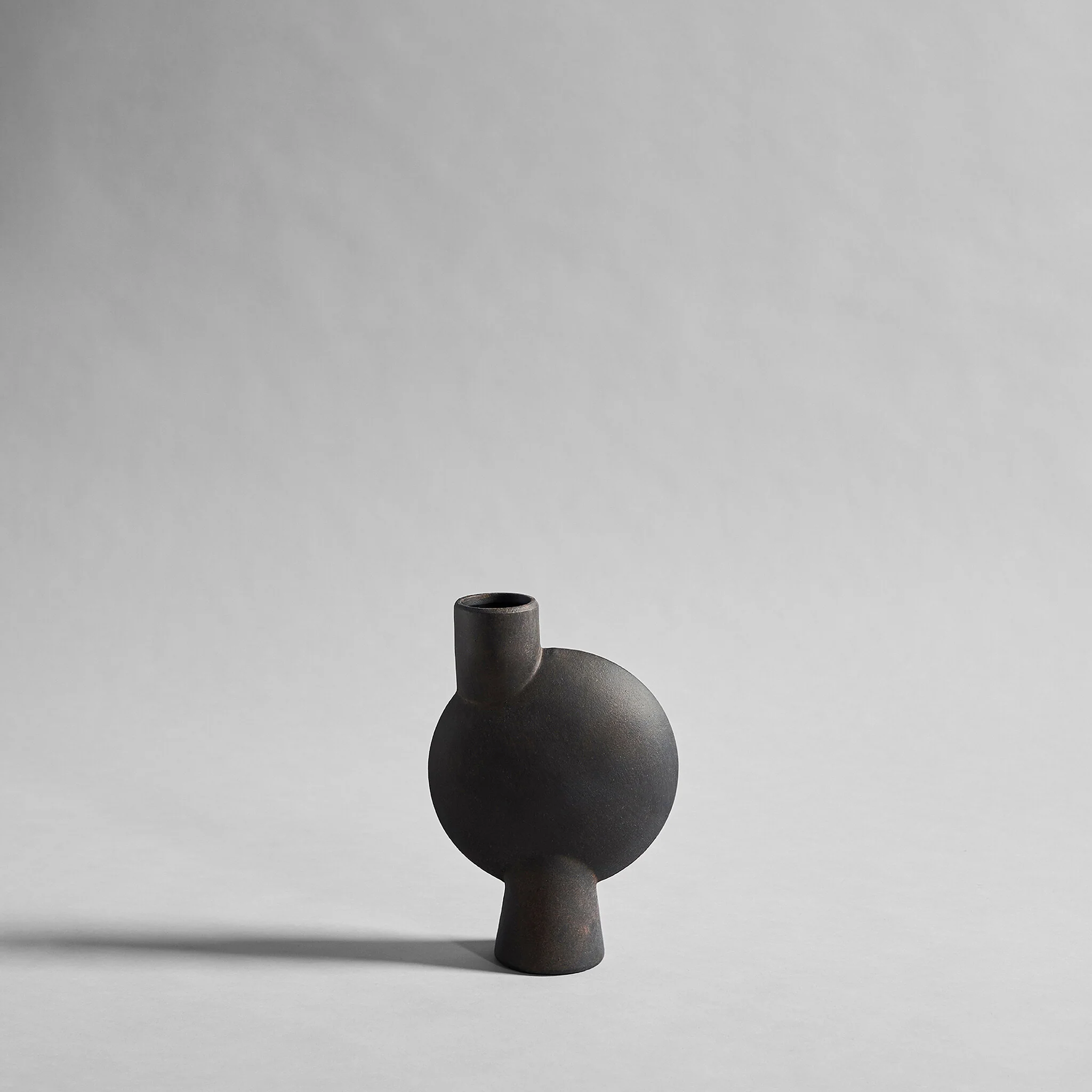 Ваза Sphere Bubl Medio — Coffee