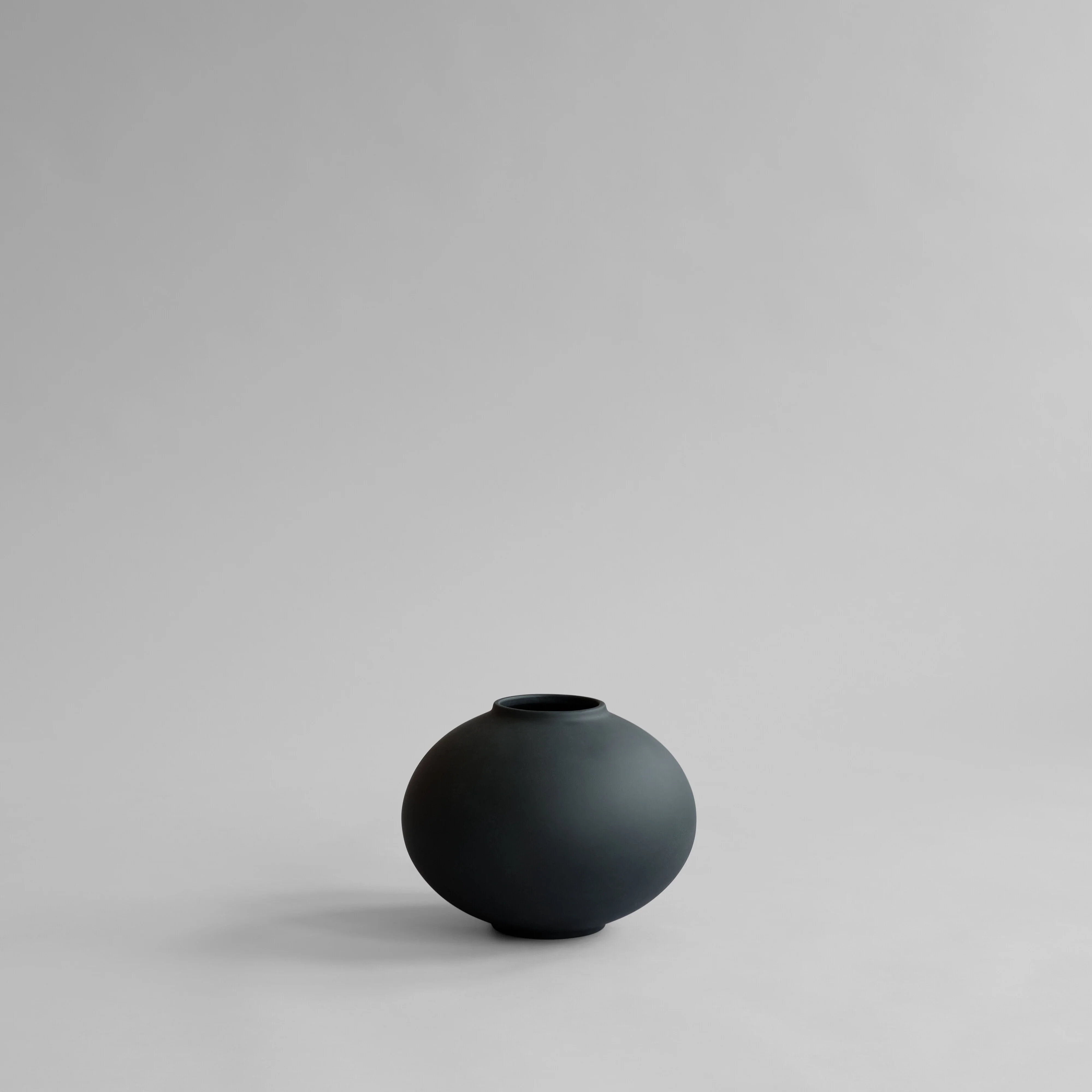 Ваза Sunao Vase Fat Mini — Black