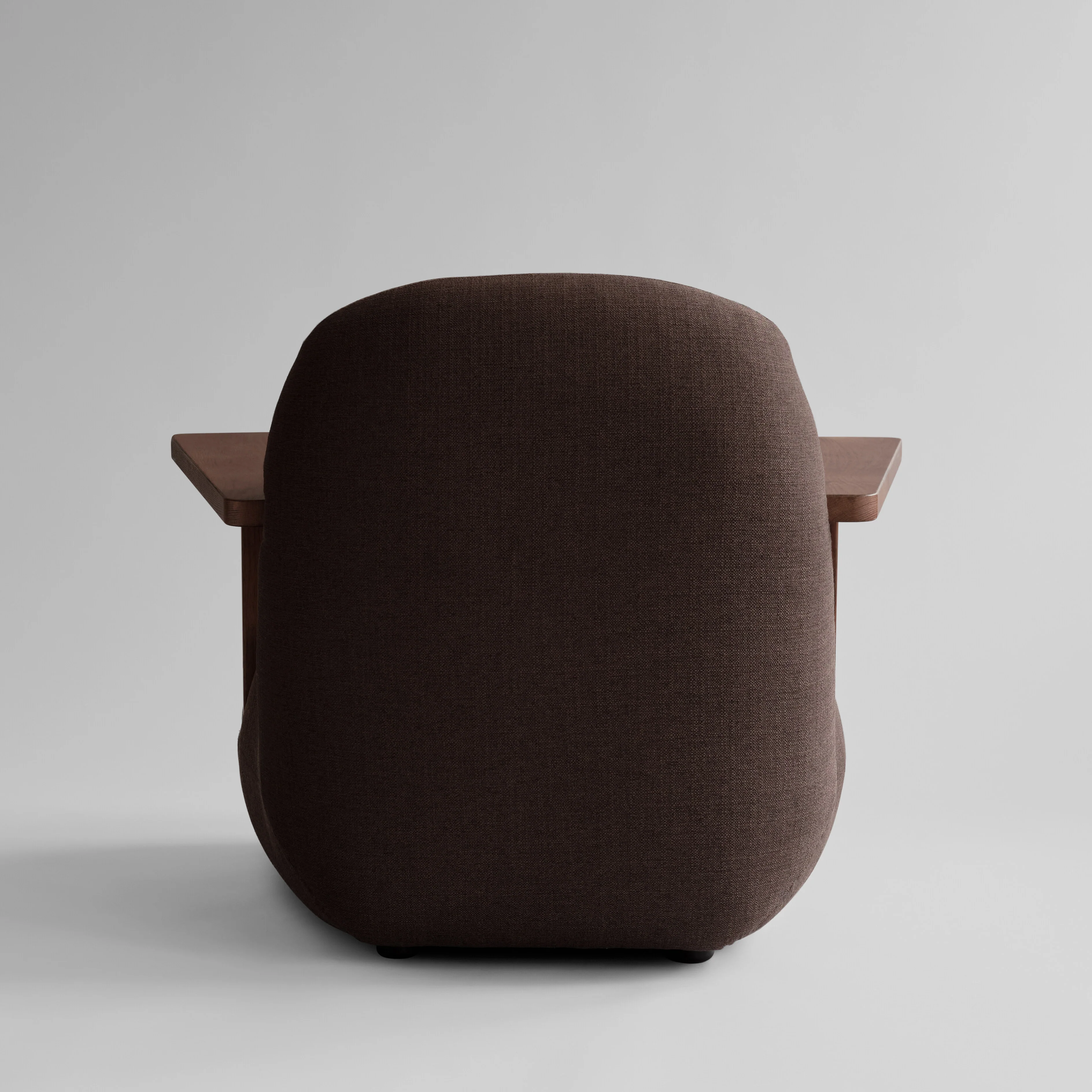 Кресло Toe Chair Armrest — Dark Brown