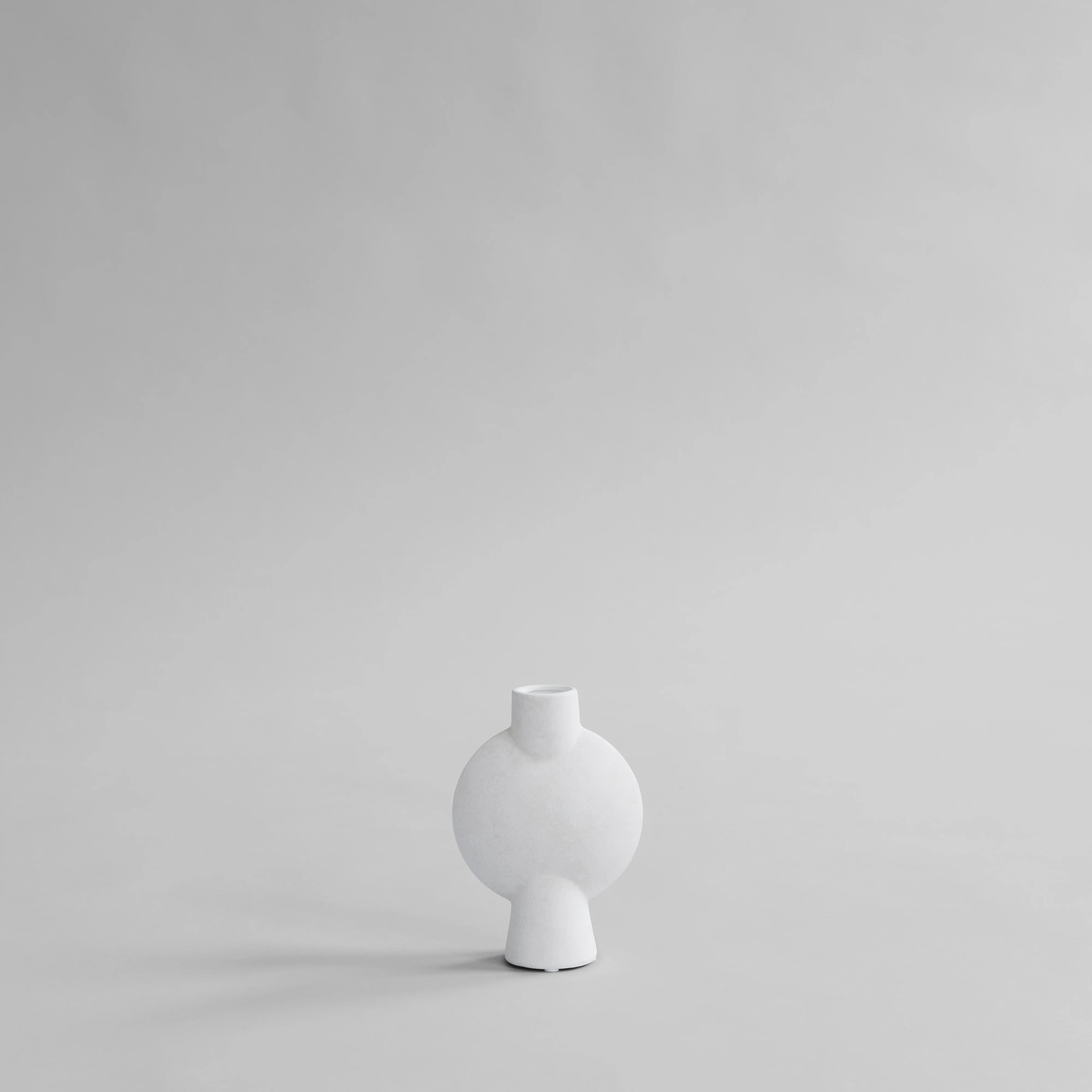 Ваза Sphere Bubl Mini — Bone White