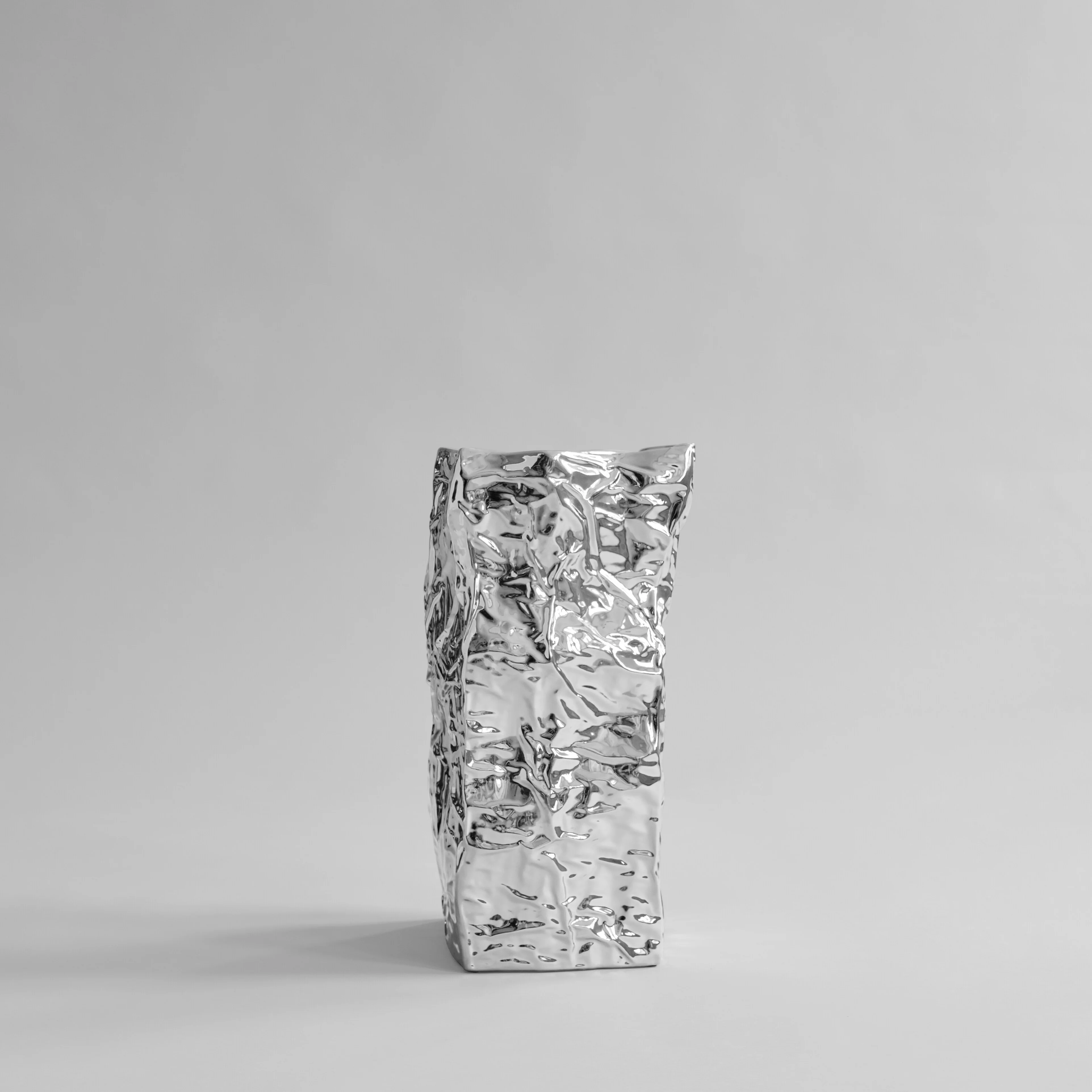Ваза Kami Big — Chrome