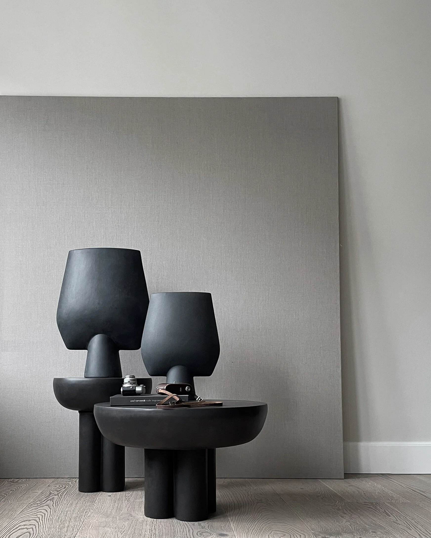 Ваза Sphere Square Hexa — Black