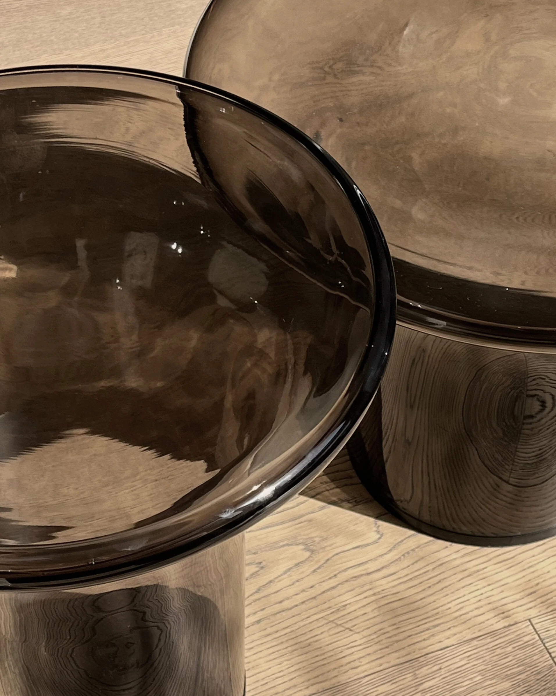 Журнальный столик Trumpet Table Low — Smoked Forest