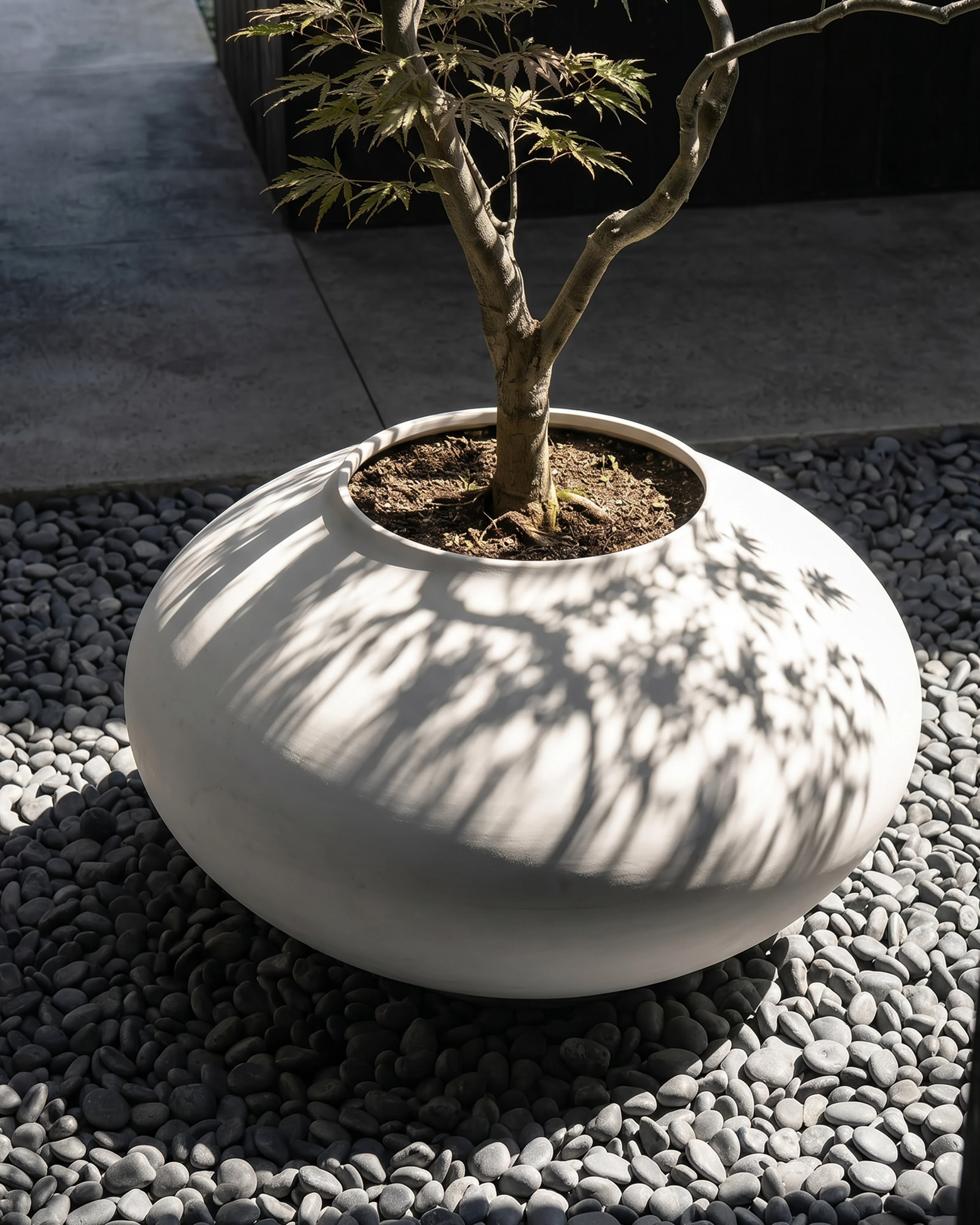 Кашпо Sunao Ellipse Giant — Birch
