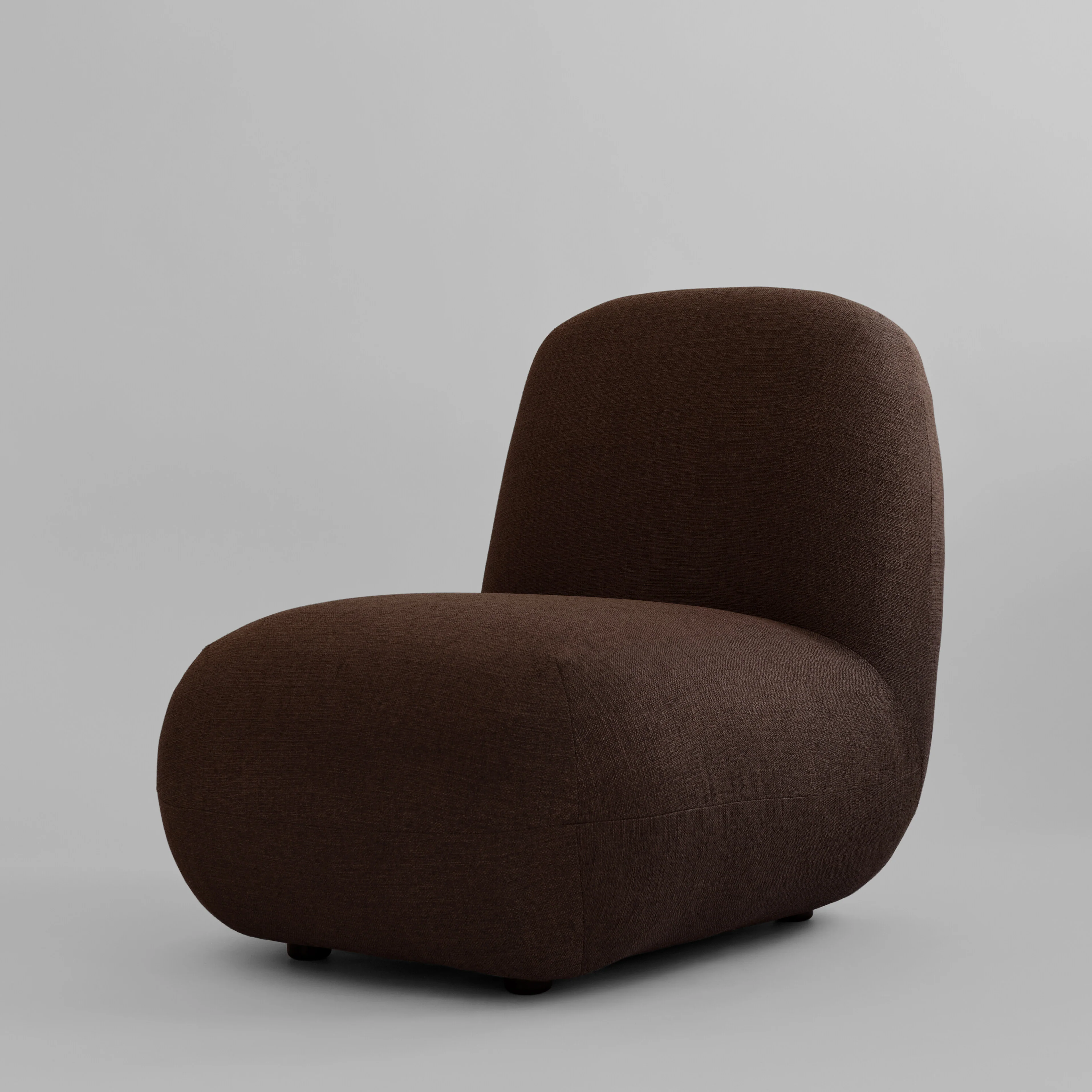 Кресло Toe Chair Flat — Dark Brown