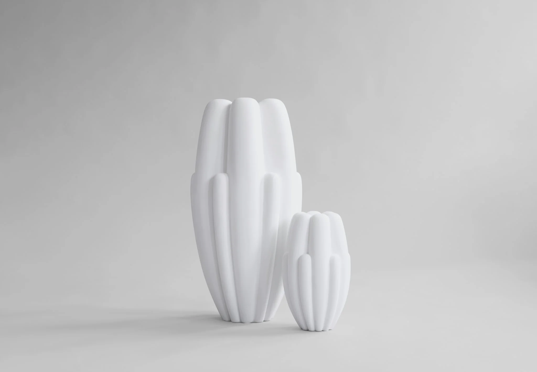 Ваза Bloom Slim Mini — Bone White