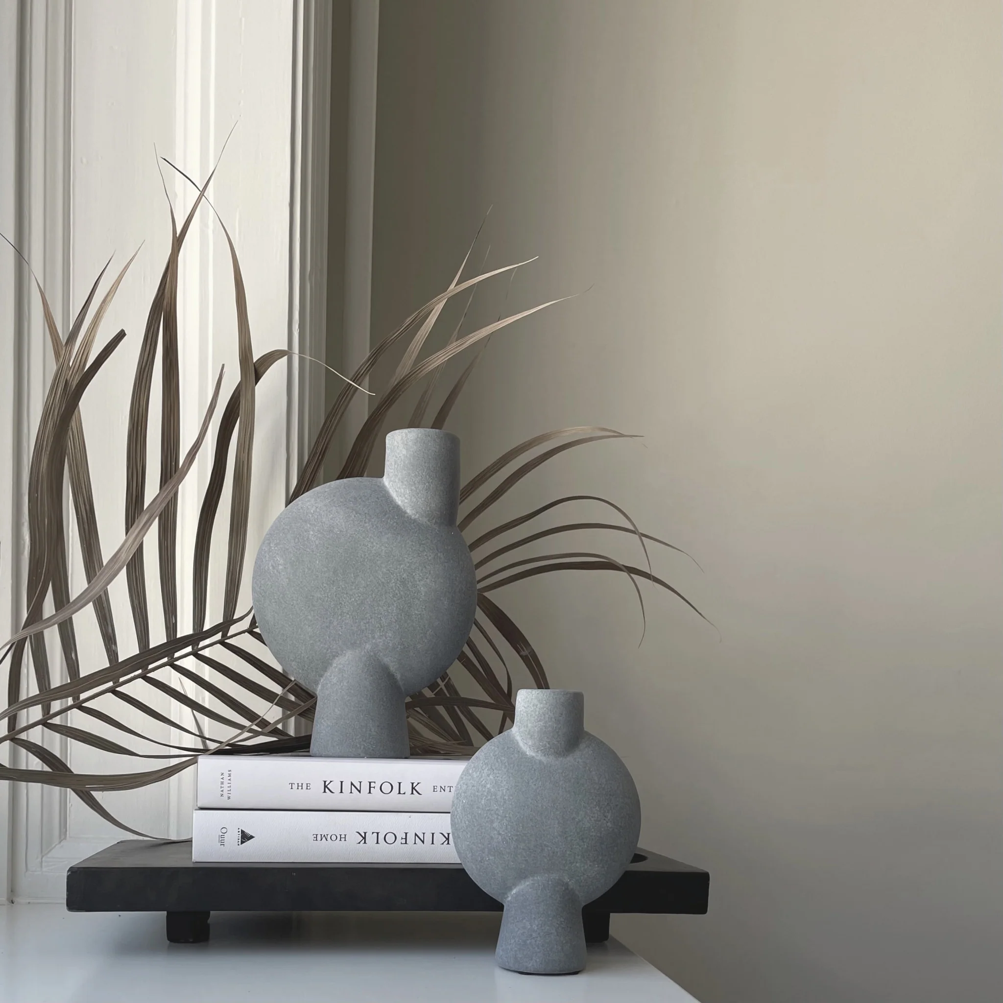 Ваза Sphere Bubl Mini — Light Grey