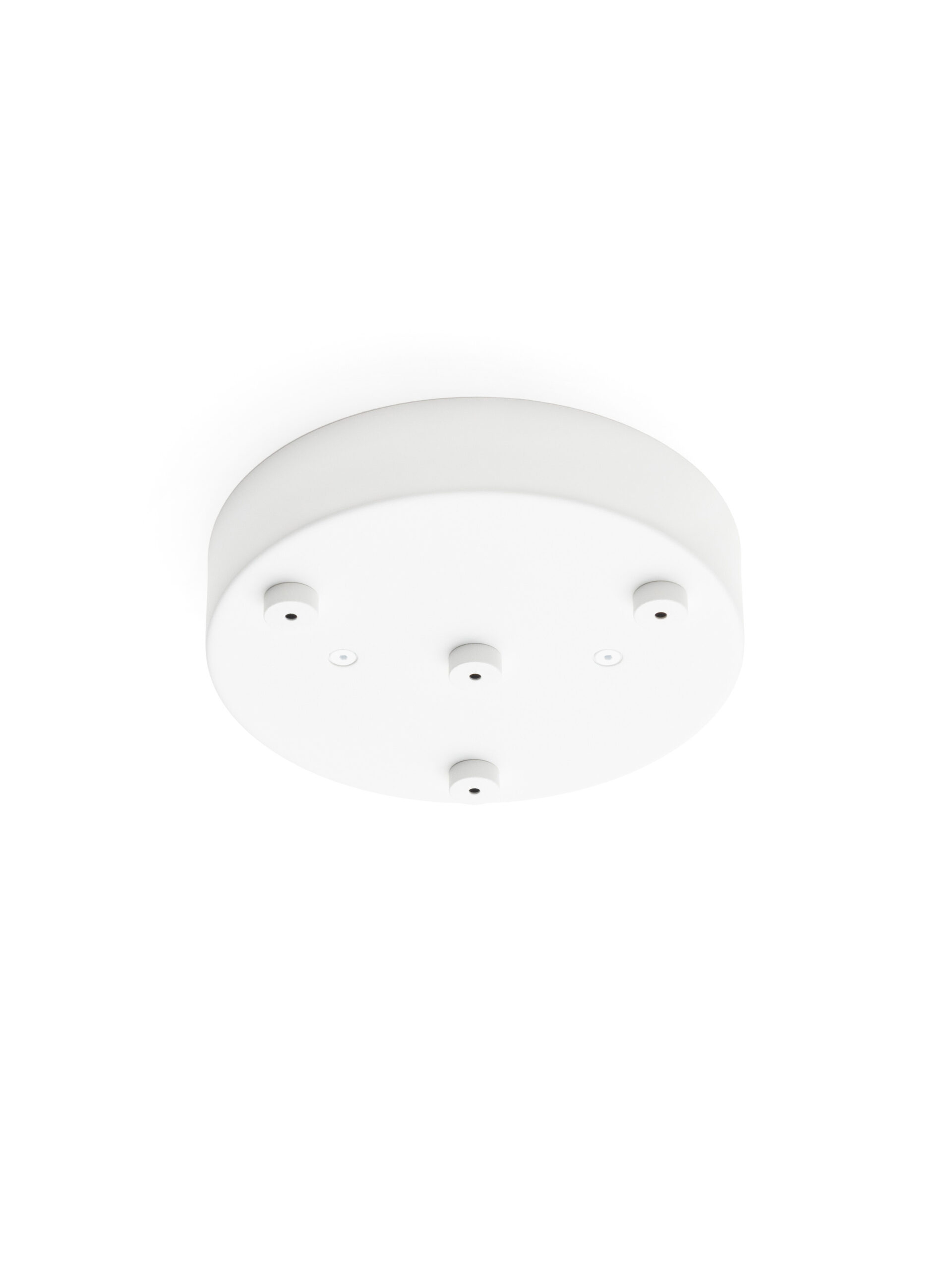 Белое, круглое