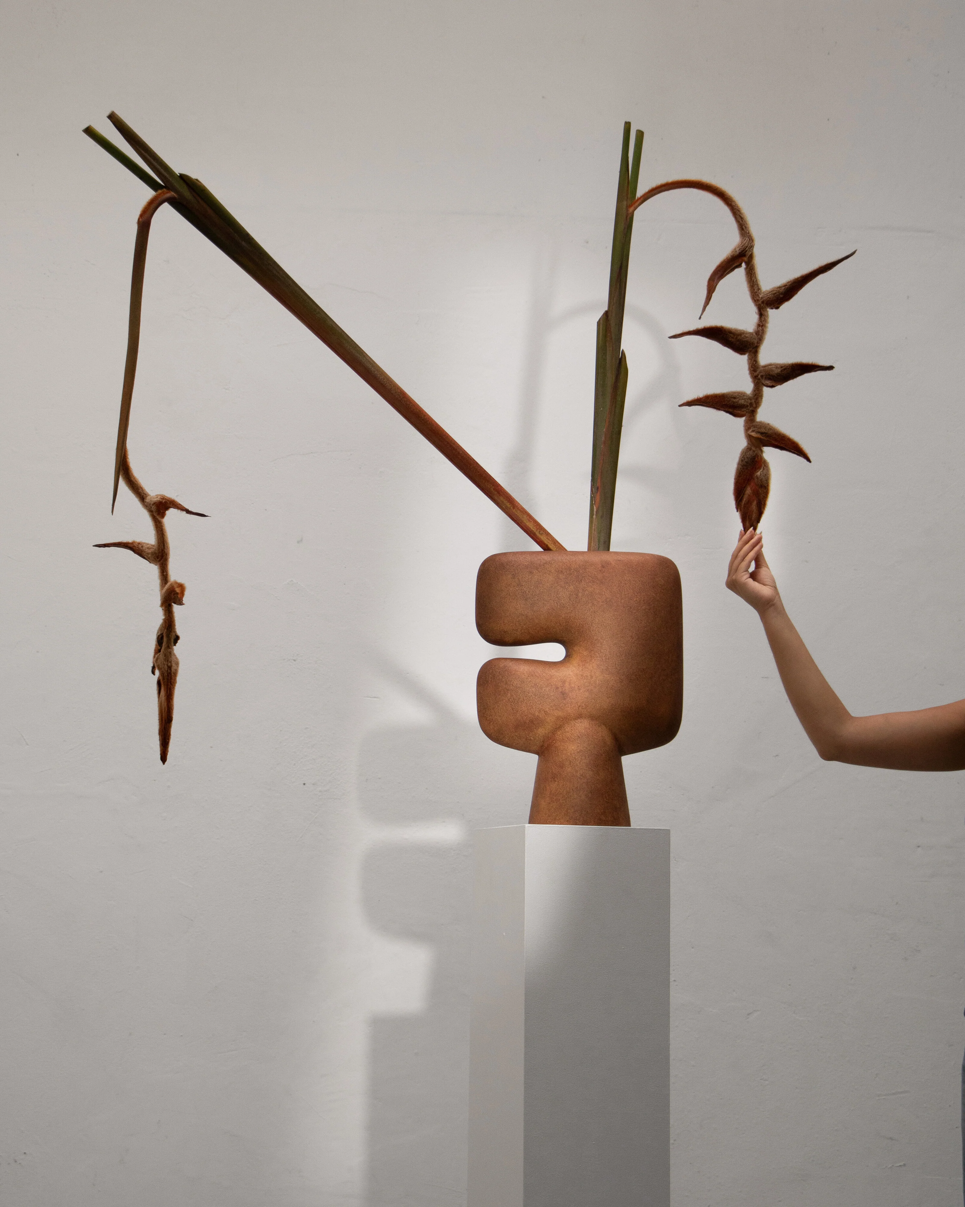 Ваза Tribal Big — Terracotta