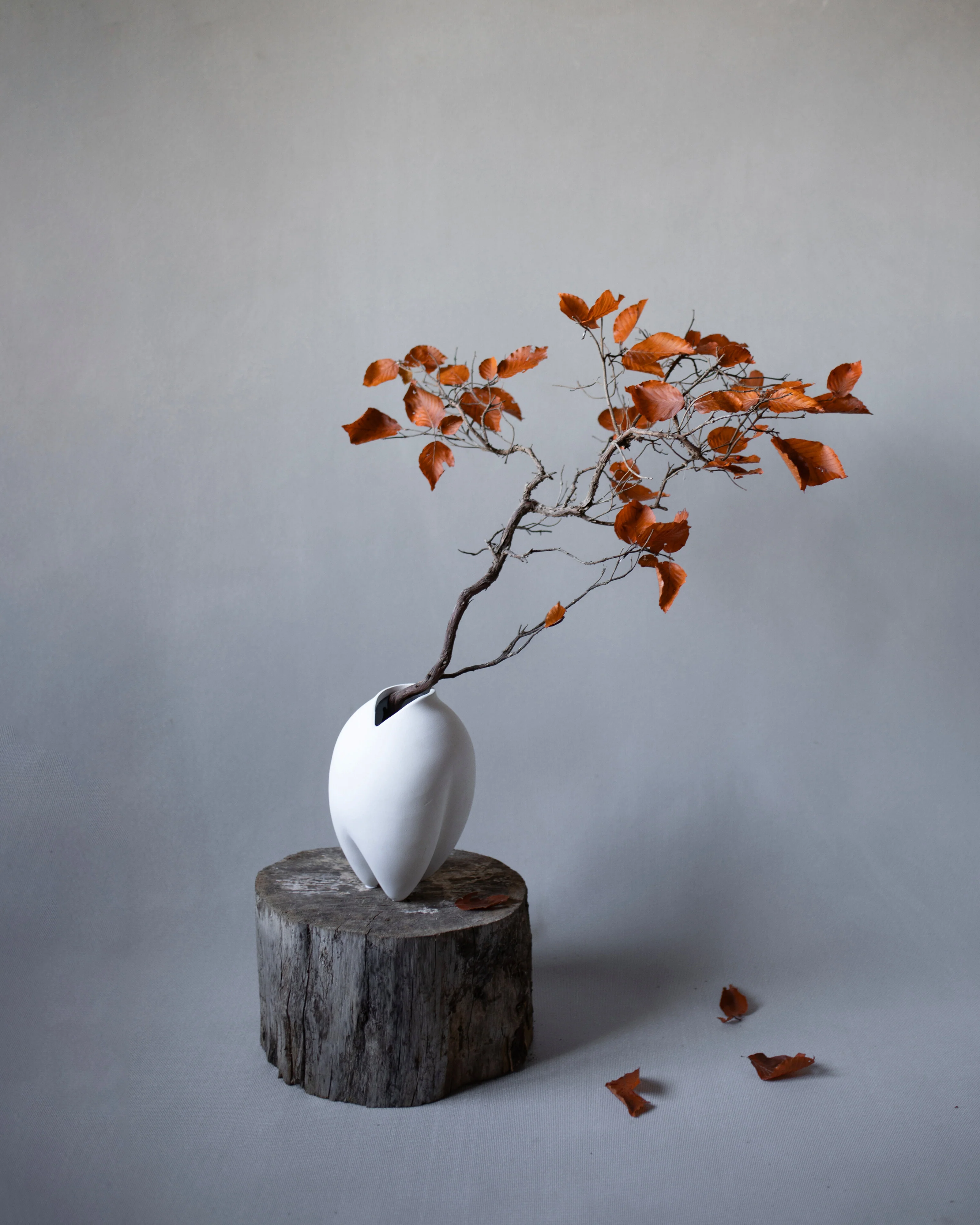 Ваза Sumo Slim Petit — Bone White