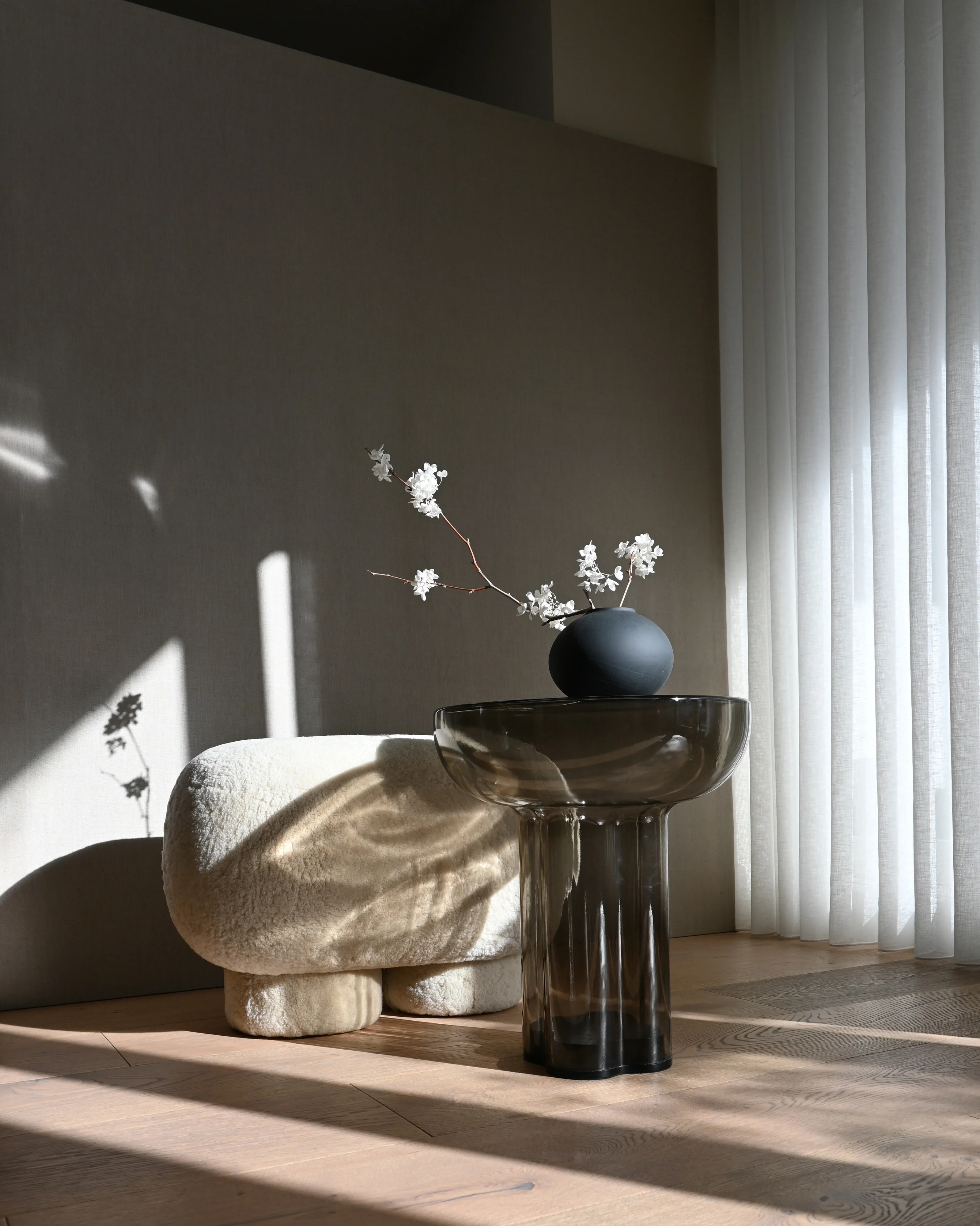 Ваза Sunao Fat Petit — Black