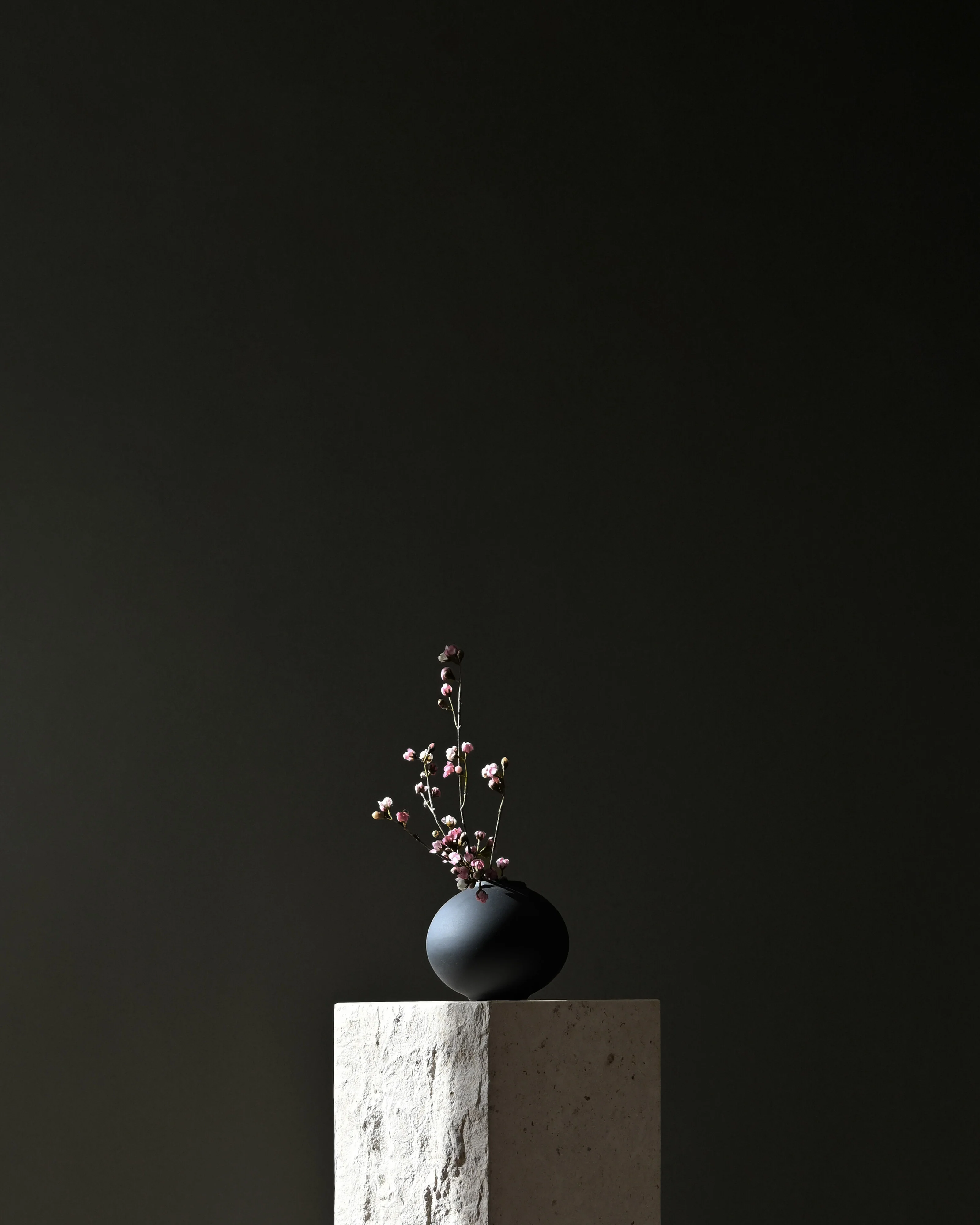 Ваза Sunao Fat Petit — Black