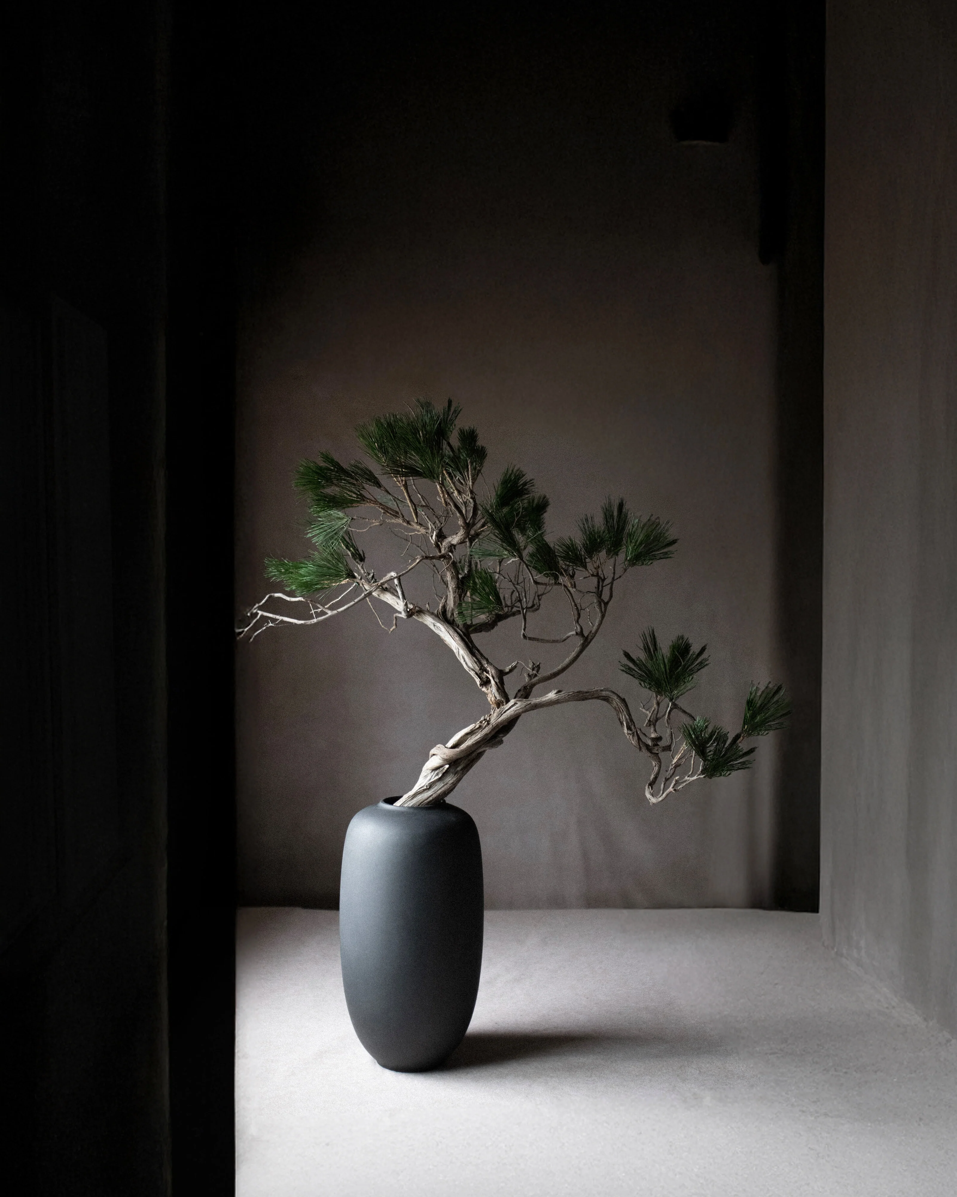 Ваза Sunao Slim Big — Black