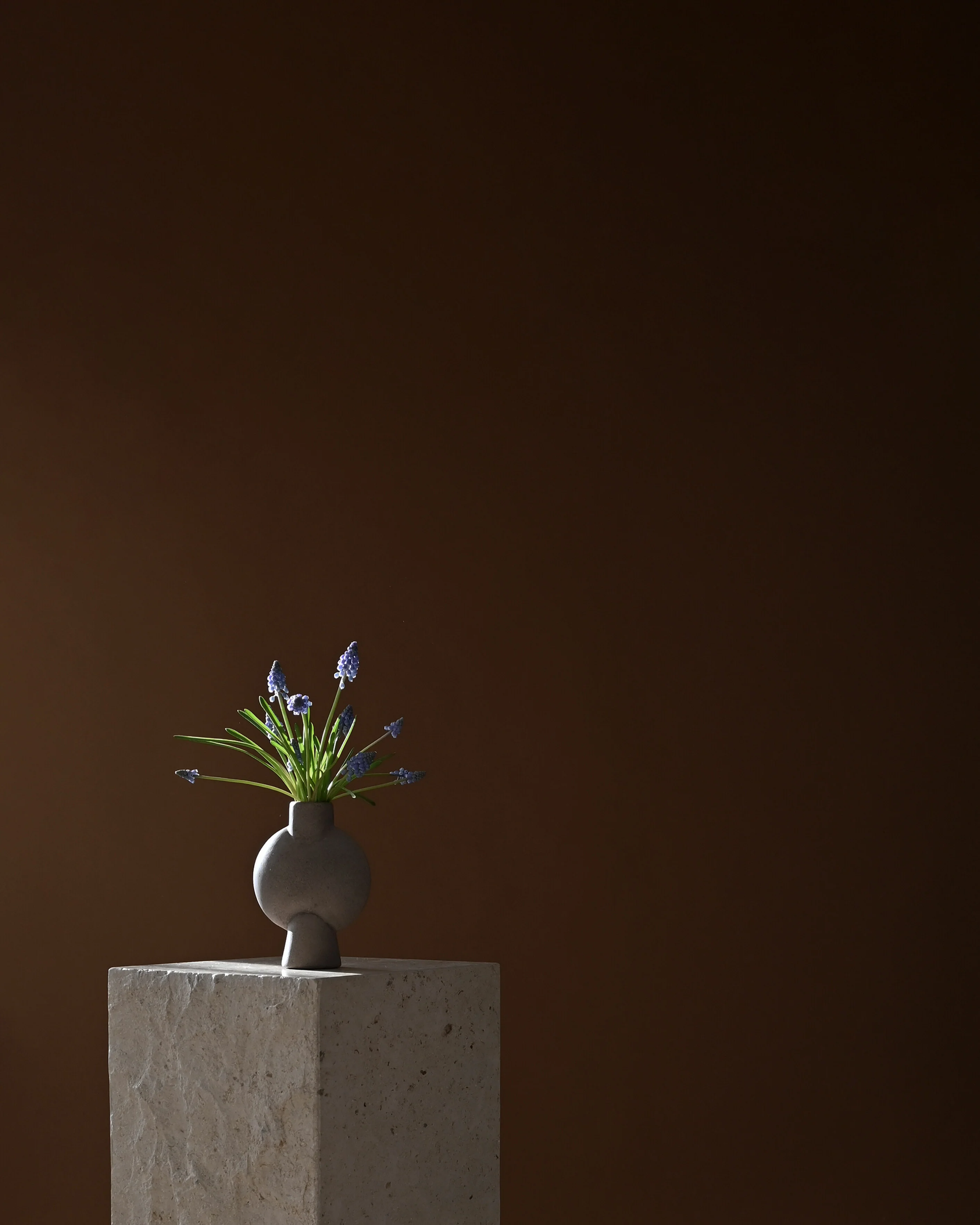 Ваза Sphere Bubl Mini — Taupe