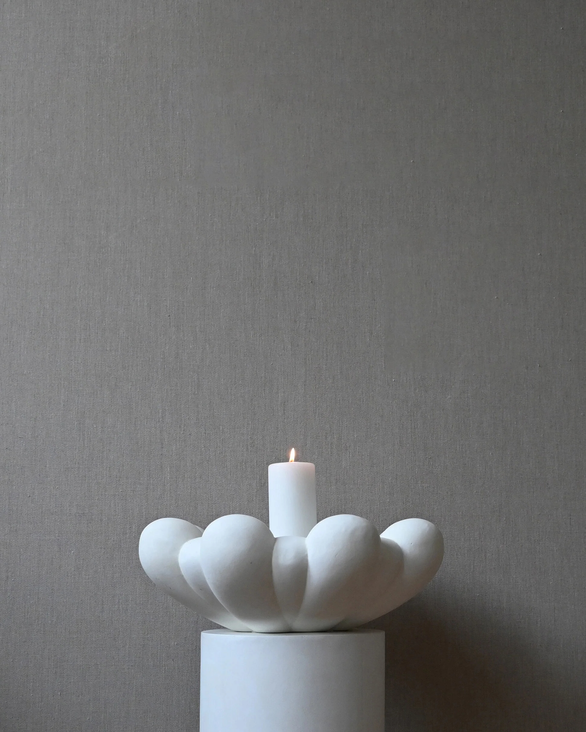 Чаша Bloom Big — Bone White