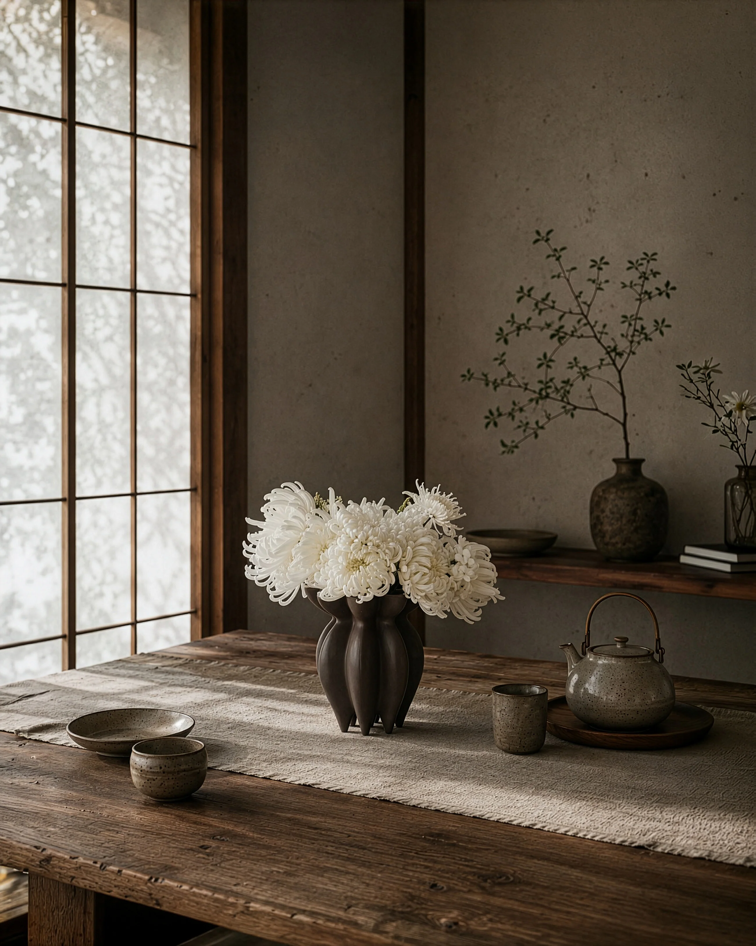 Ваза Lotus Petit — Coffee