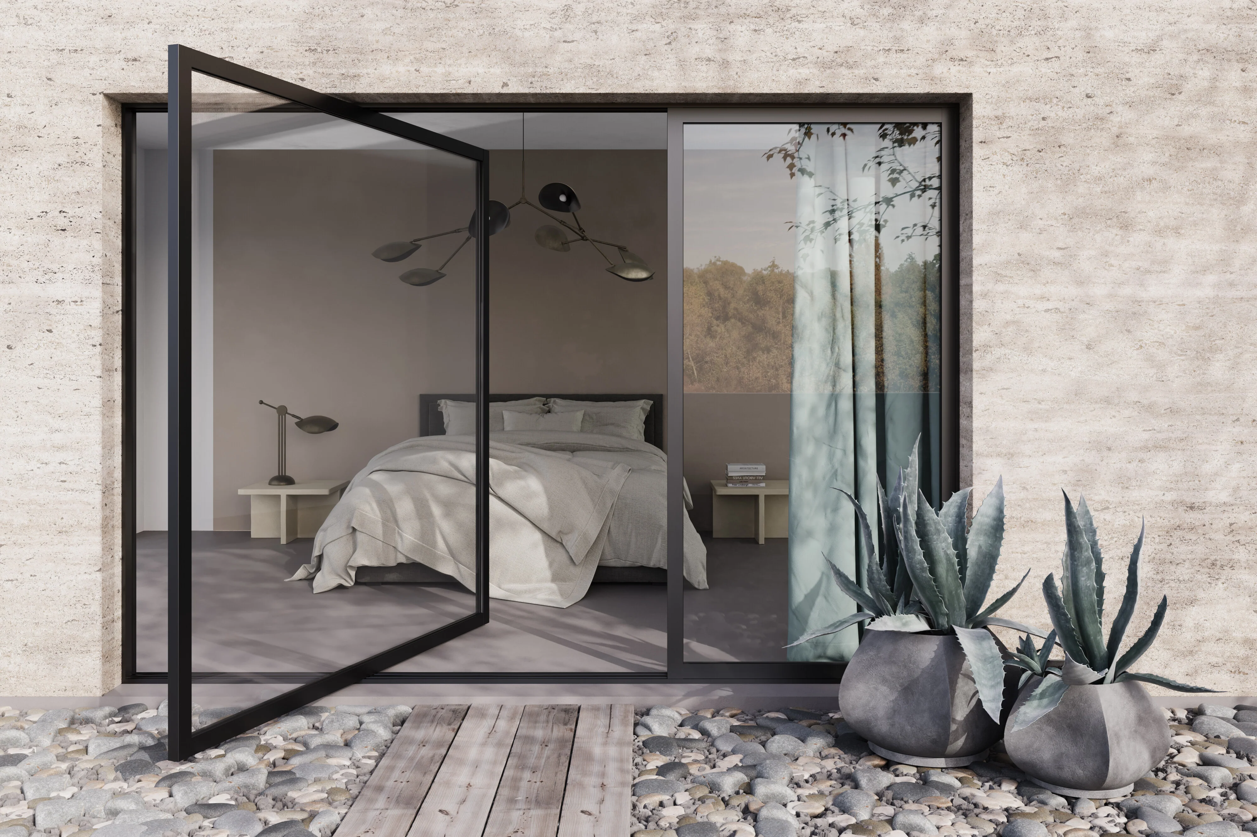 Кашпо Arket Medio — Dark Grey