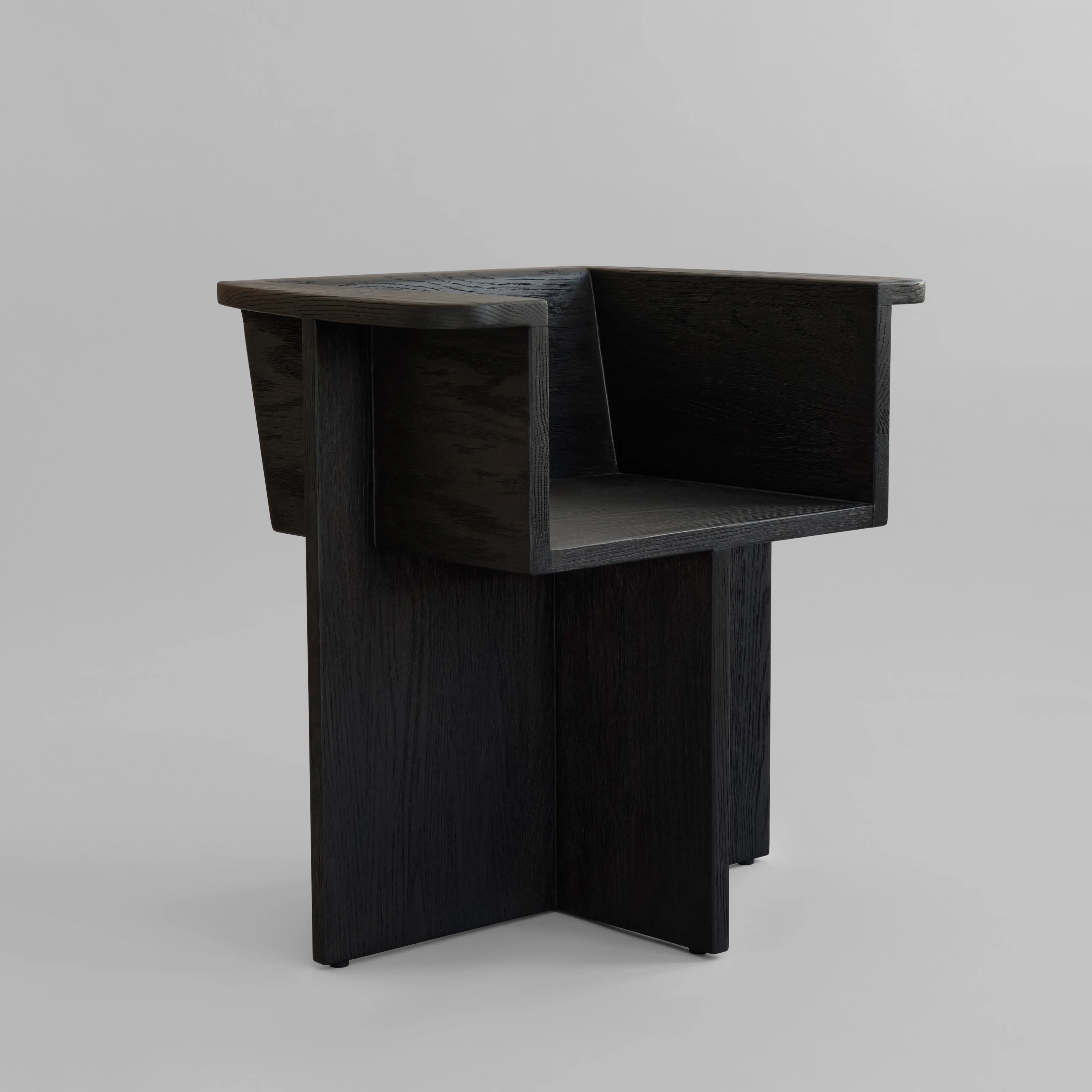 Стул Brutus — Coffee Black Oak