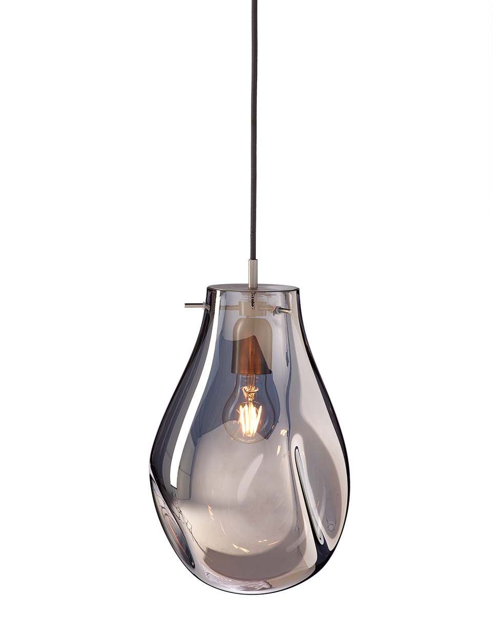Подвесной светильник Soap silver / brushed silver