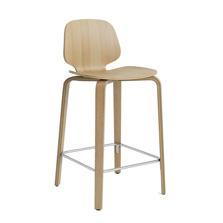 Барный стул My Chair, 65 см, натуральный дуб