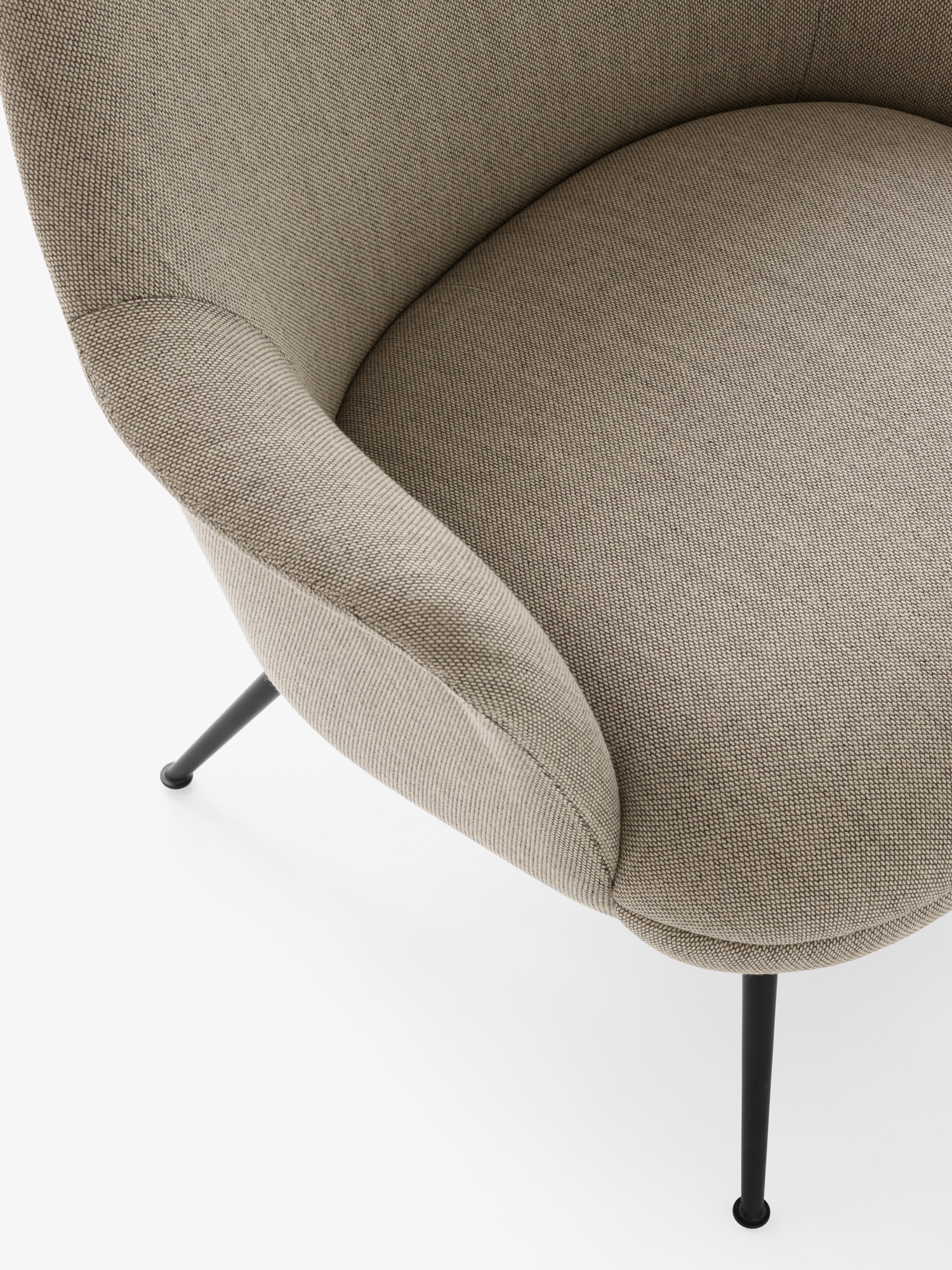 Лаунж-кресло Rely, HW140 - Re-Wool 0218