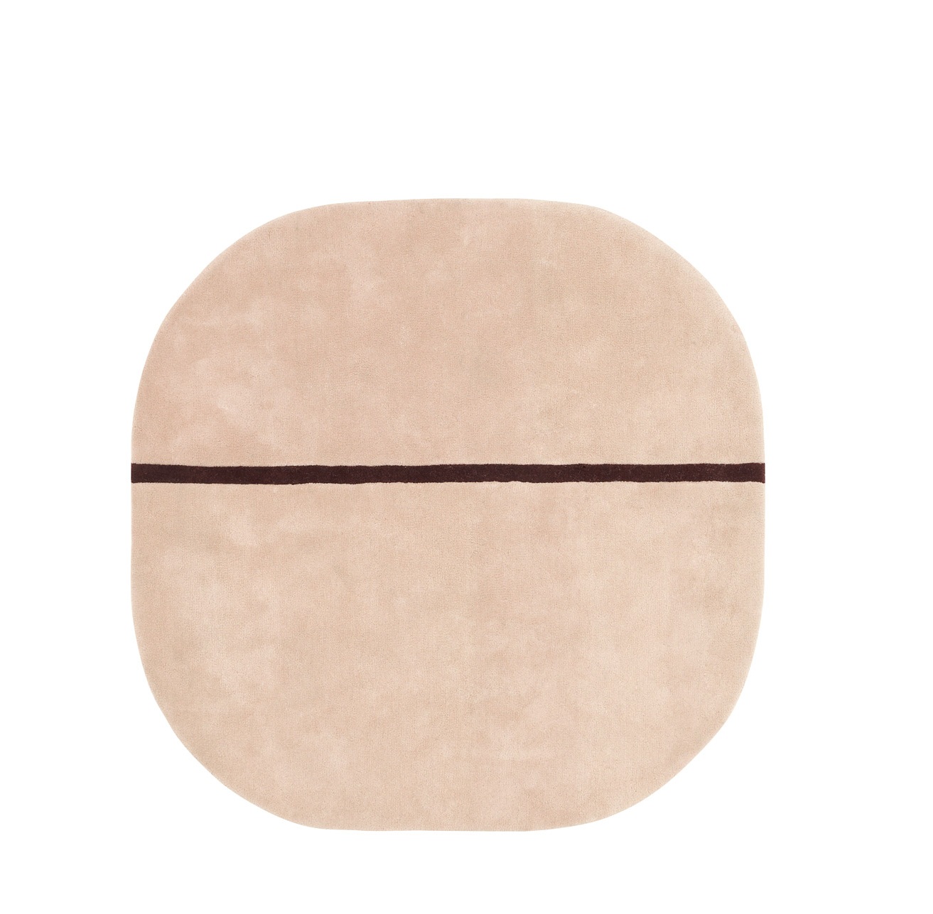 Ковёр Oona, 140 x 140 см, розовый