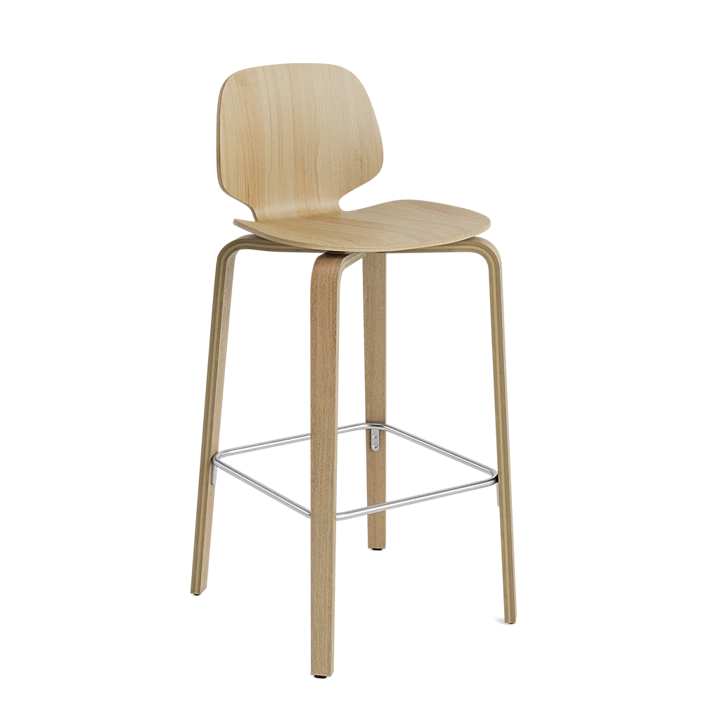 Барный стул My Chair, 75 см, натуральный дуб