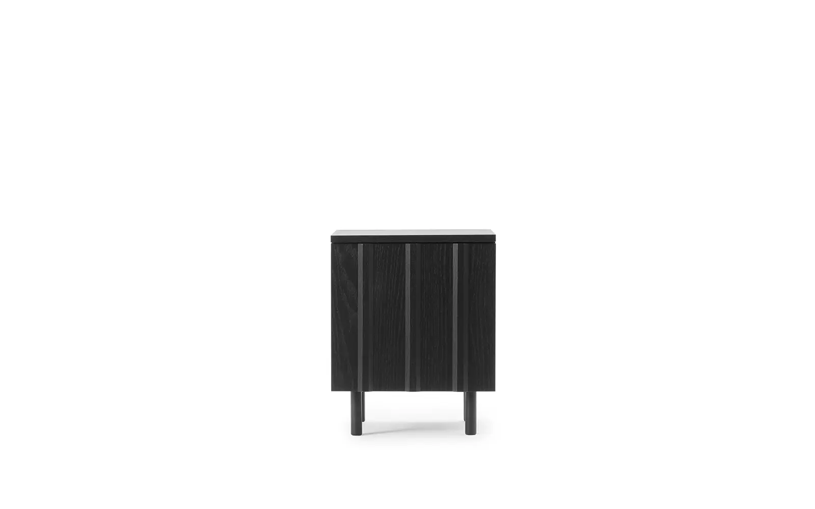 Прикроватная тумба Rib Soft, чёрная