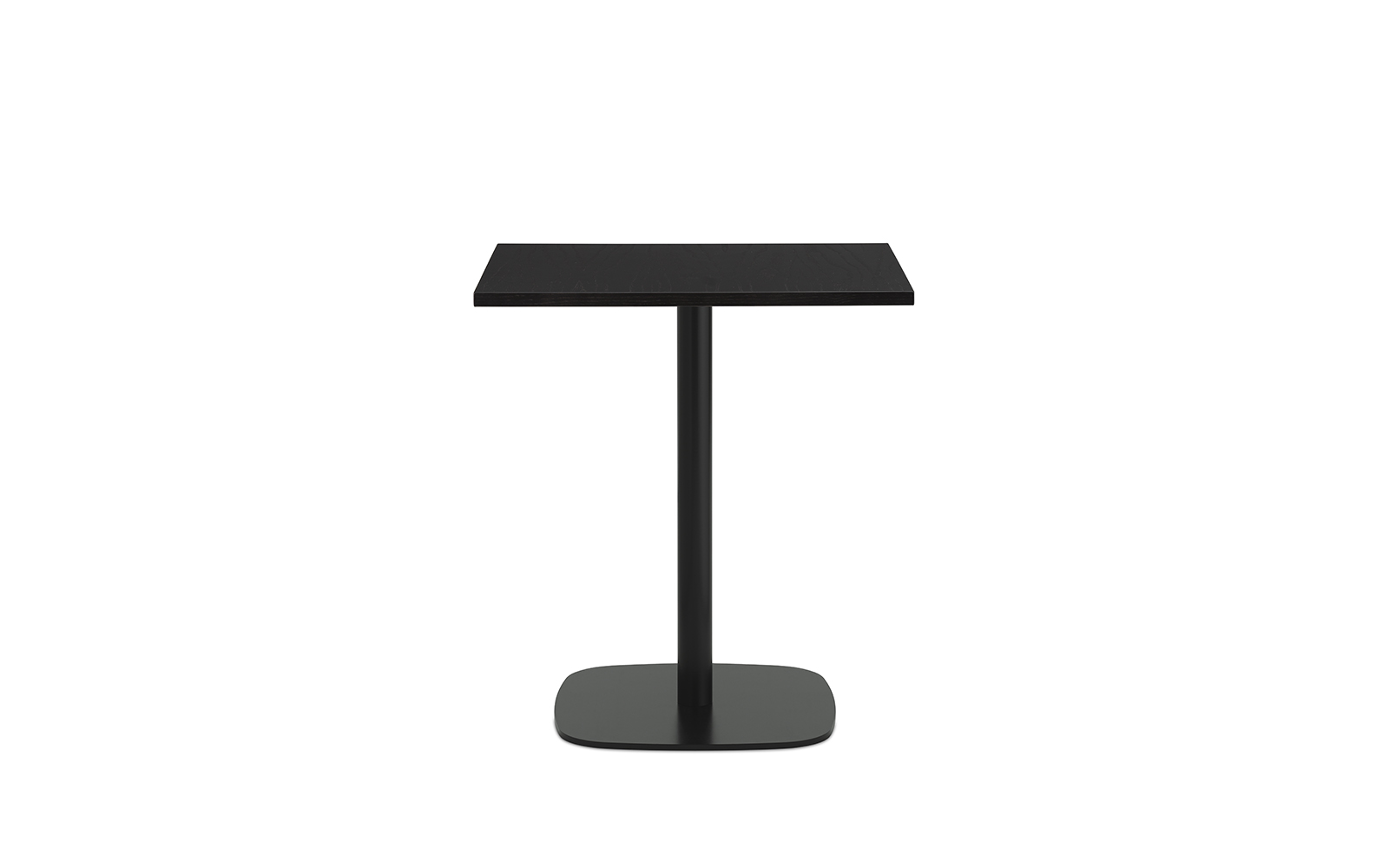 Стол Form, высота 74,5 см, 60 x 60 см, чёрный дуб