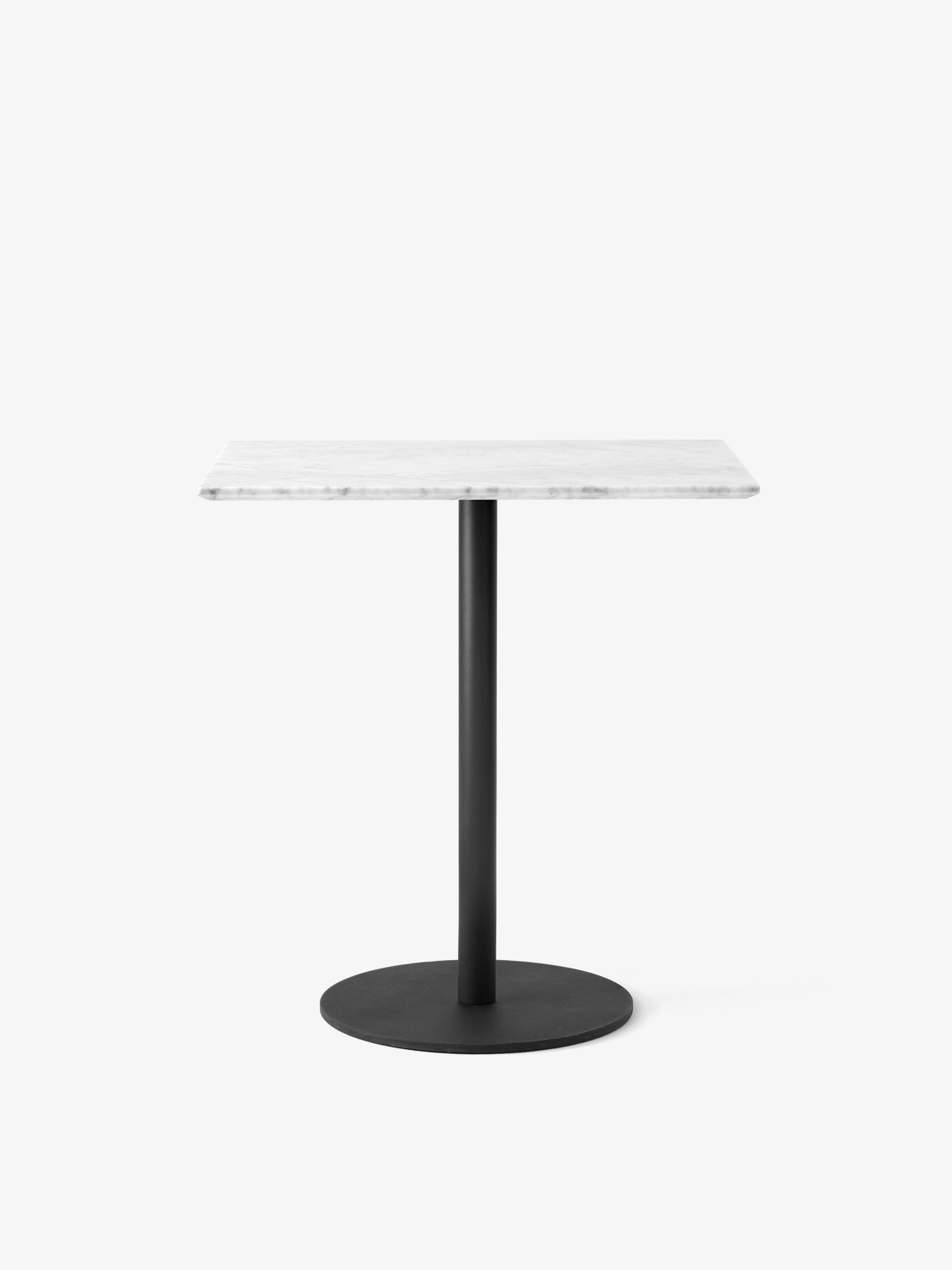 Стол In Between - Чёрный с мрамором Bianco Carrara