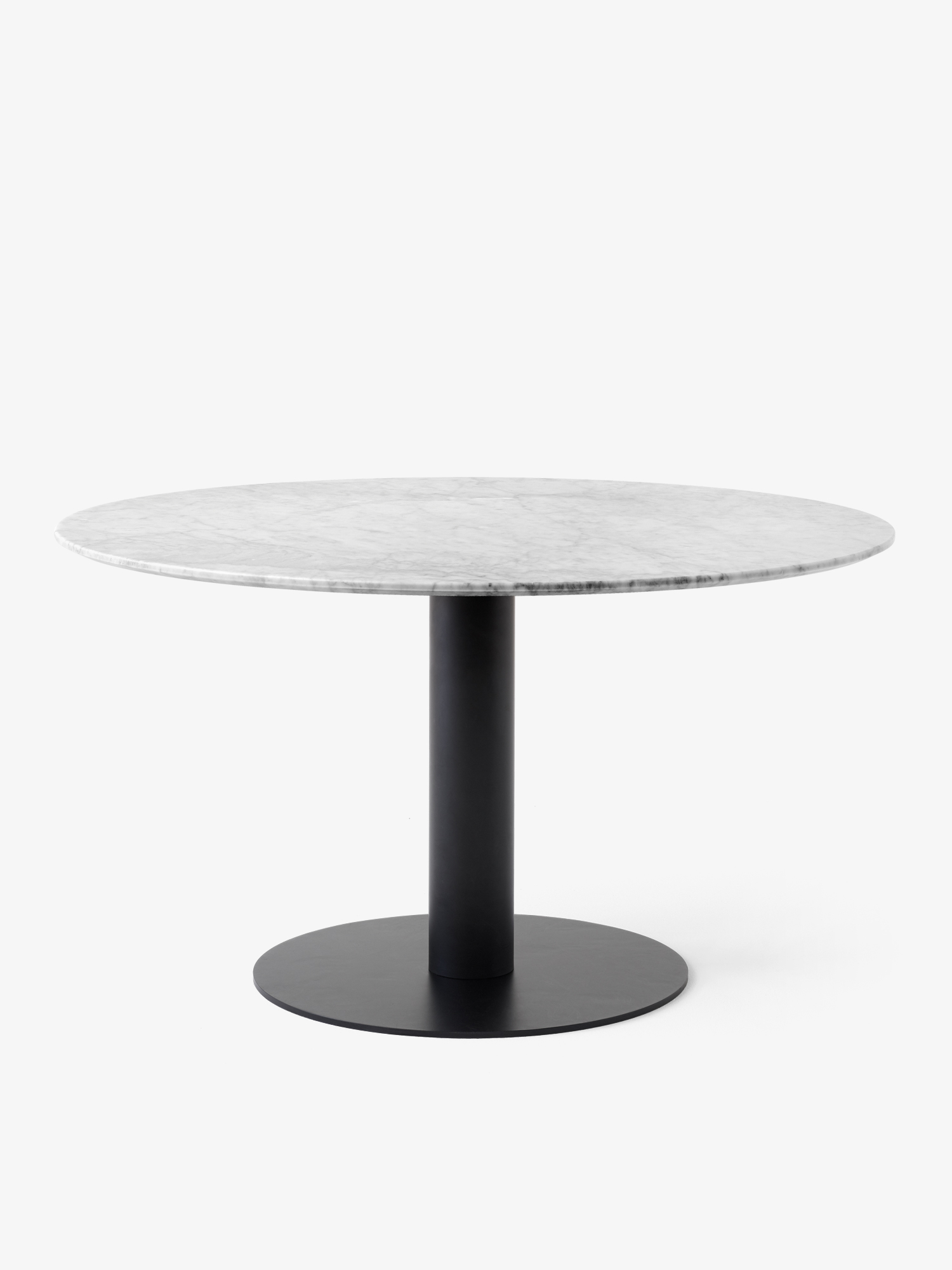 Обеденный стол In Between, SK20 - Чёрный с мрамором Bianco Carrara