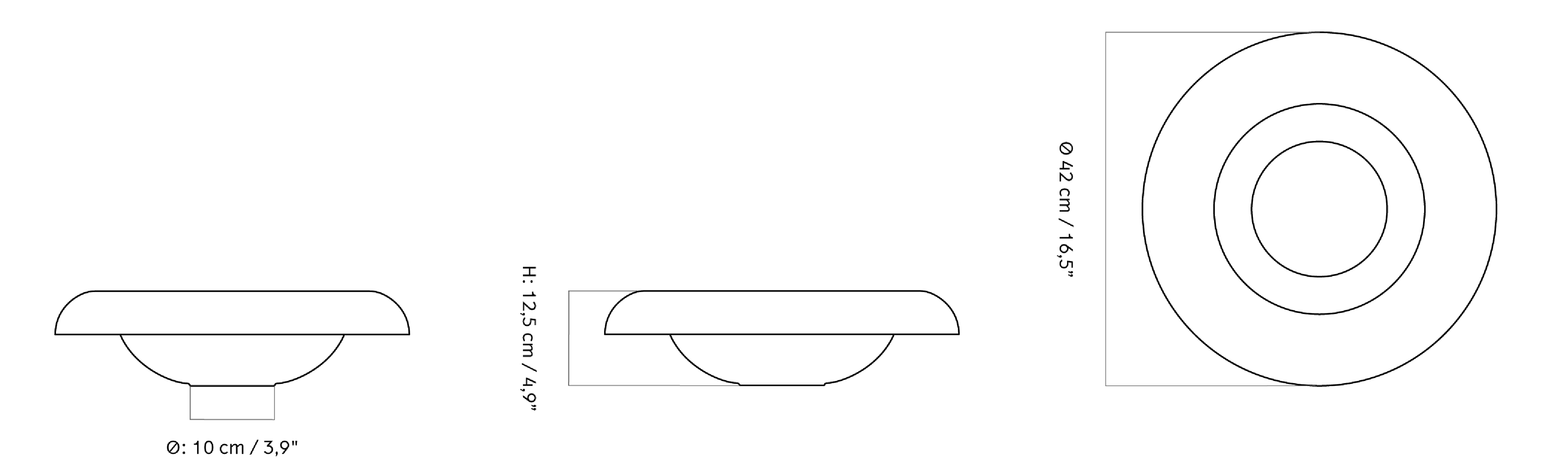 Чаша Rond