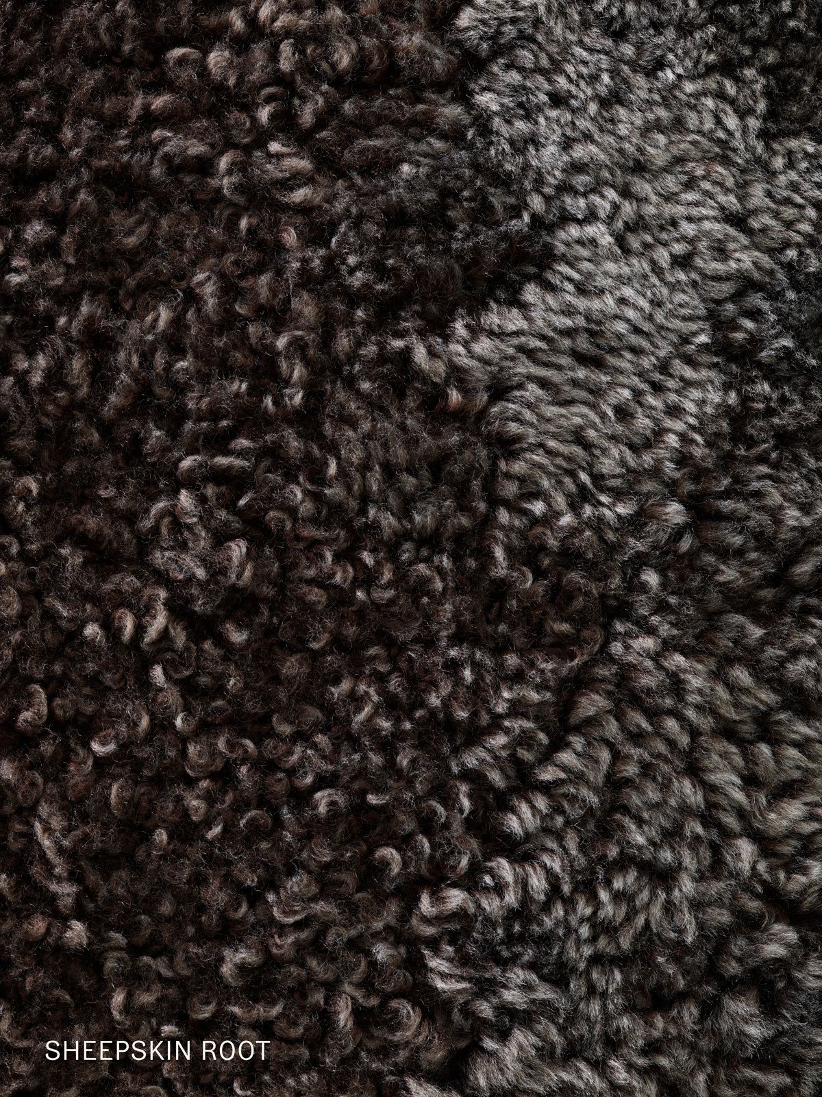 Кресло Knitting, обивка из овчины